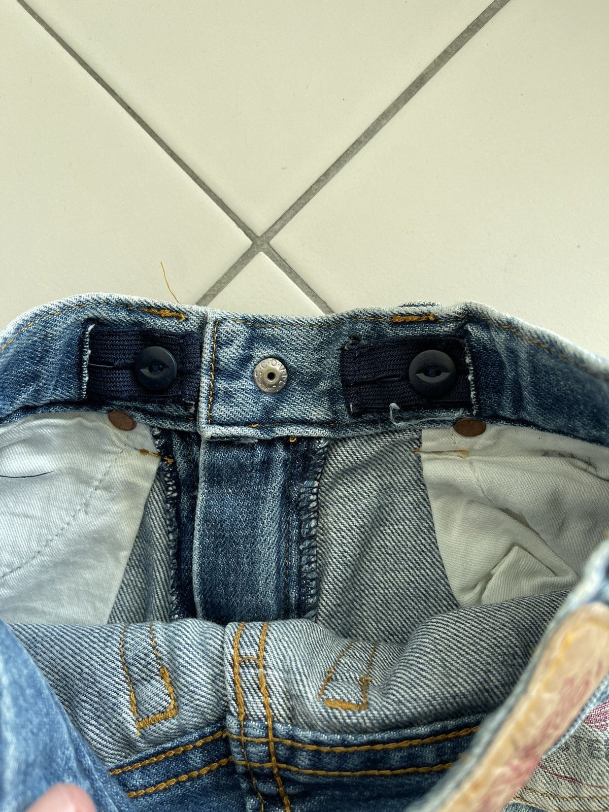 Hysteric Glamour × Vintage VINTAGE HYSTERIC GLAMOUR KIDS JEANS Size US 26 / EU 42 - 6 Thumbnail