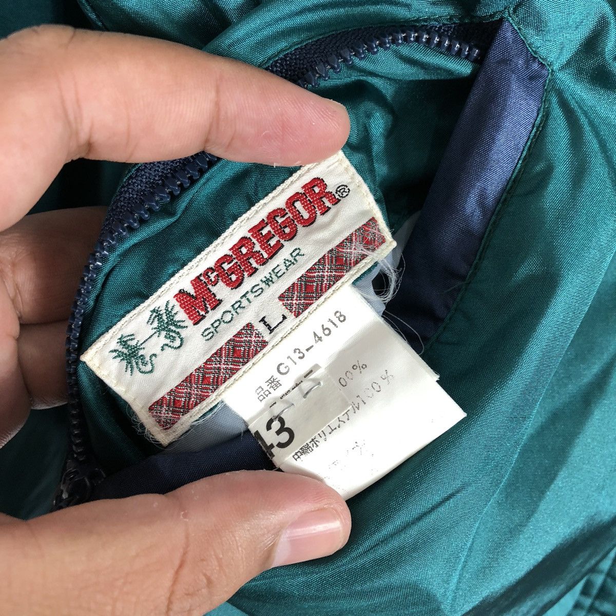 Designer × McGregor × Vintage Vintage McGregor Nice Tricolour Reversible Light Jacket Size US M / EU 48-50 / 2 - 20 Thumbnail