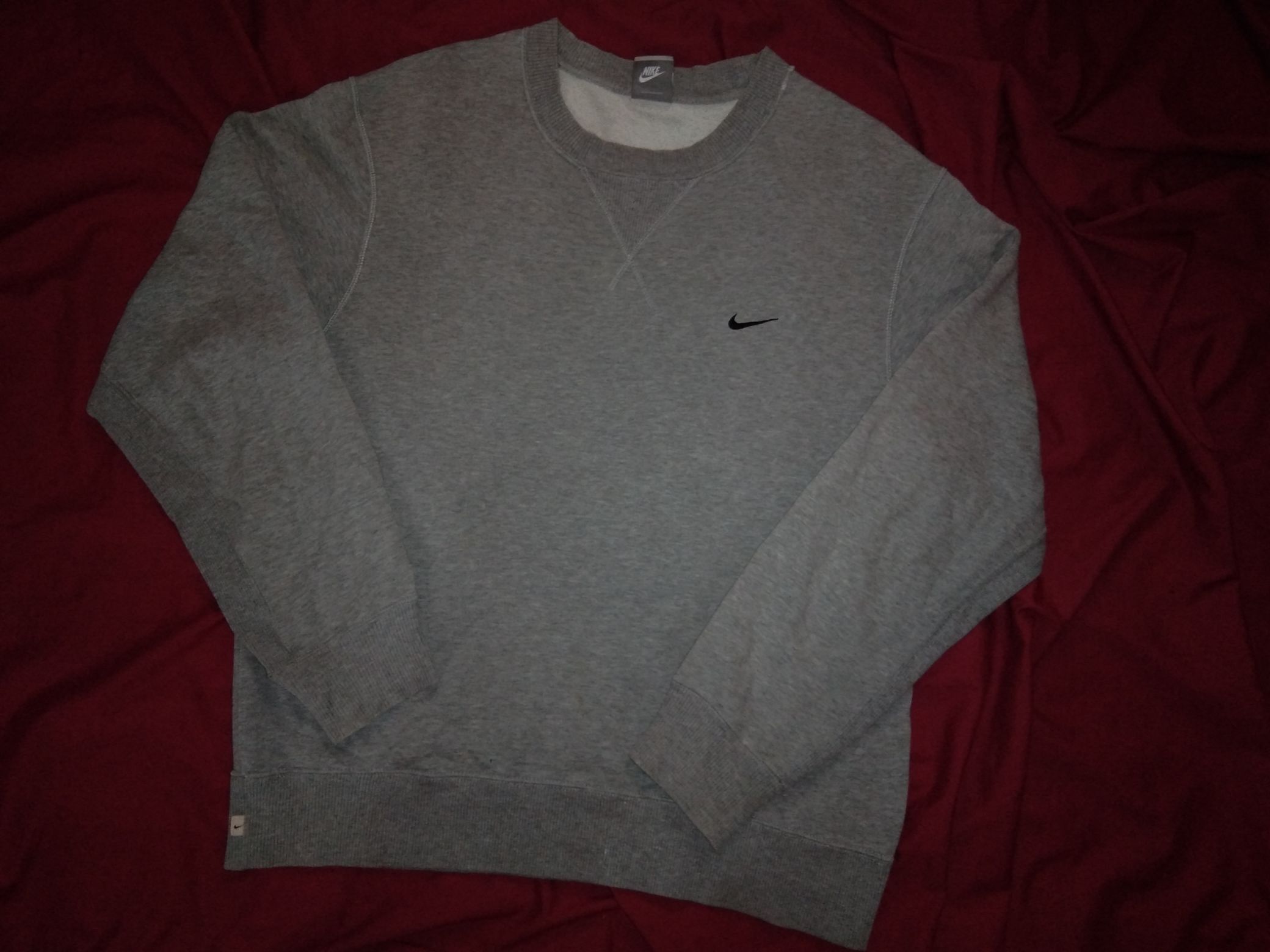 Nike VTG 2000s Nike Crewneck sweatshirt embroidered Swoosh Size US M / EU 48-50 / 2 - 2 Thumbnail