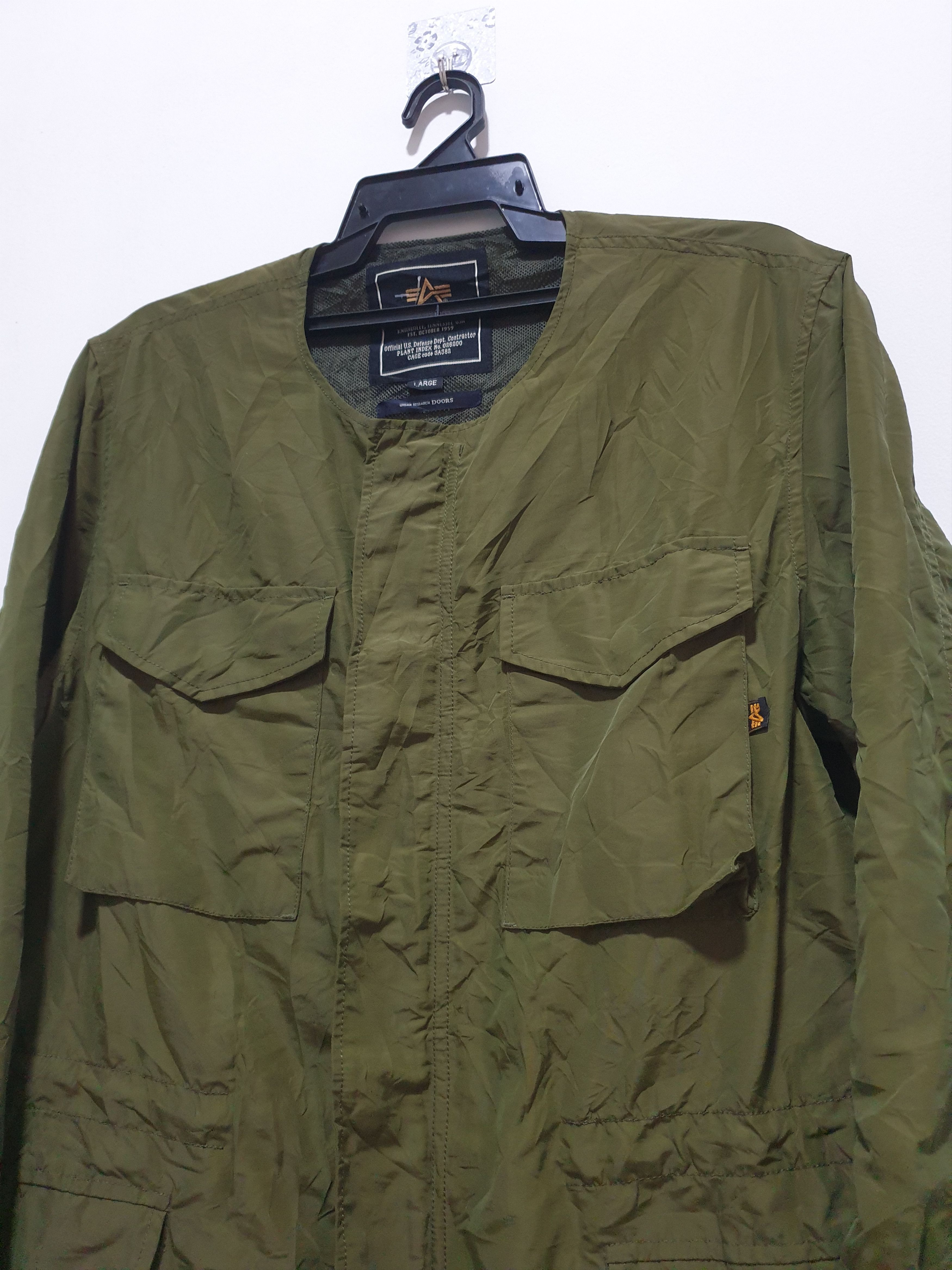 Alpha Industries 💥Alpha industries x urban research Door Military Parka Size US L / EU 52-54 / 3 - 5 Thumbnail