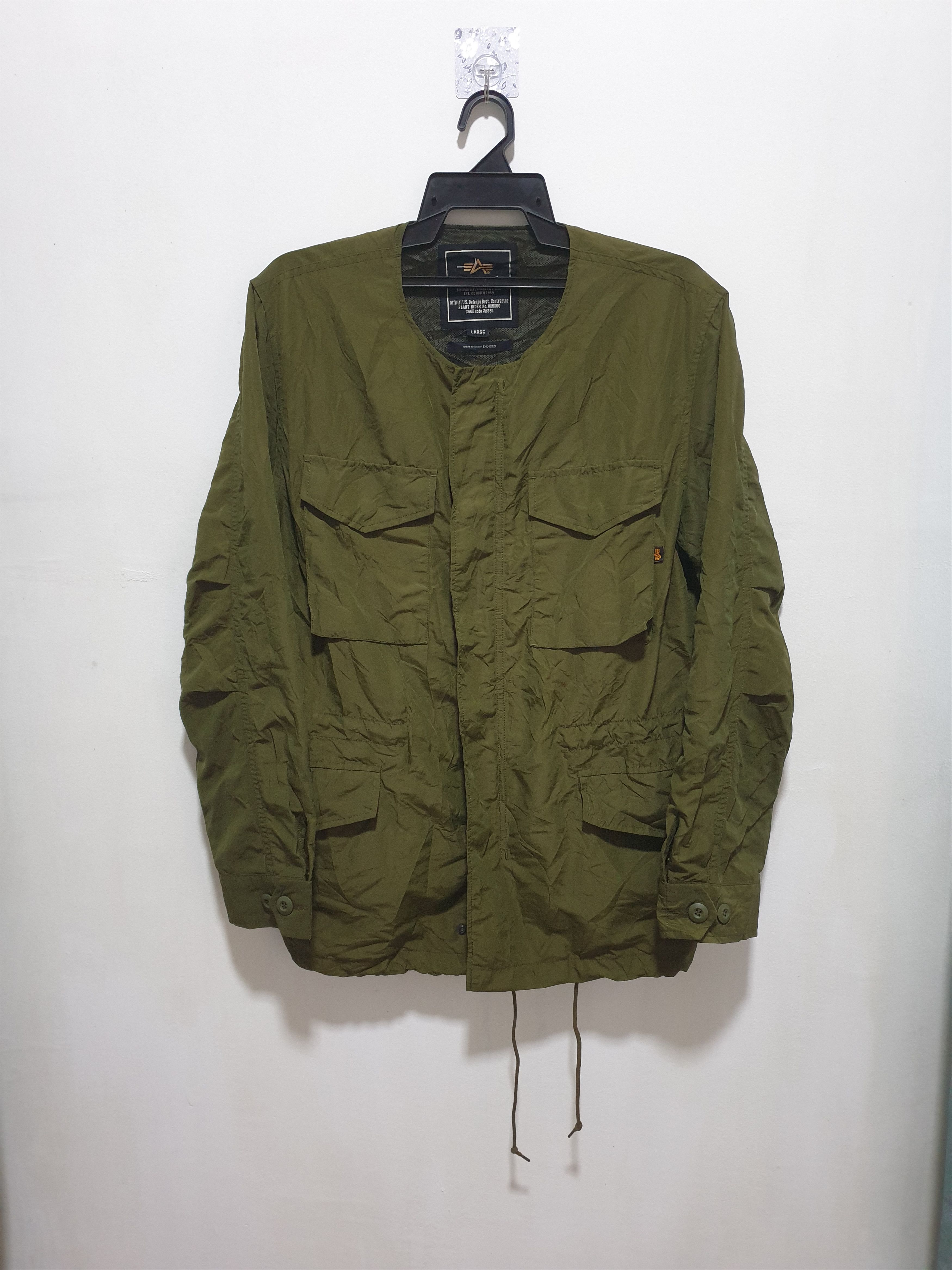 Alpha Industries 💥Alpha industries x urban research Door Military Parka Size US L / EU 52-54 / 3 - 1 Thumbnail