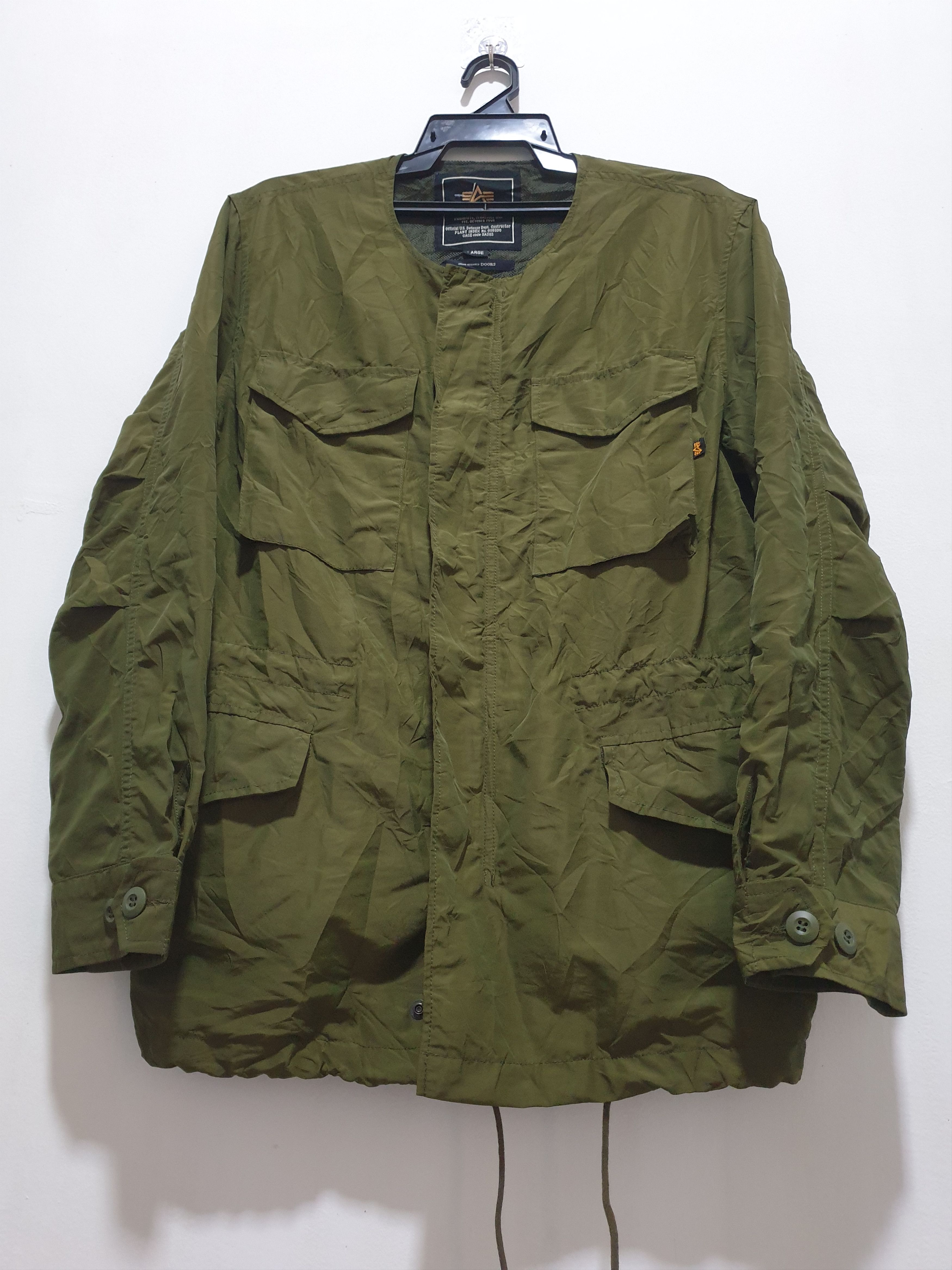 Alpha Industries 💥Alpha industries x urban research Door Military Parka Size US L / EU 52-54 / 3 - 4 Thumbnail