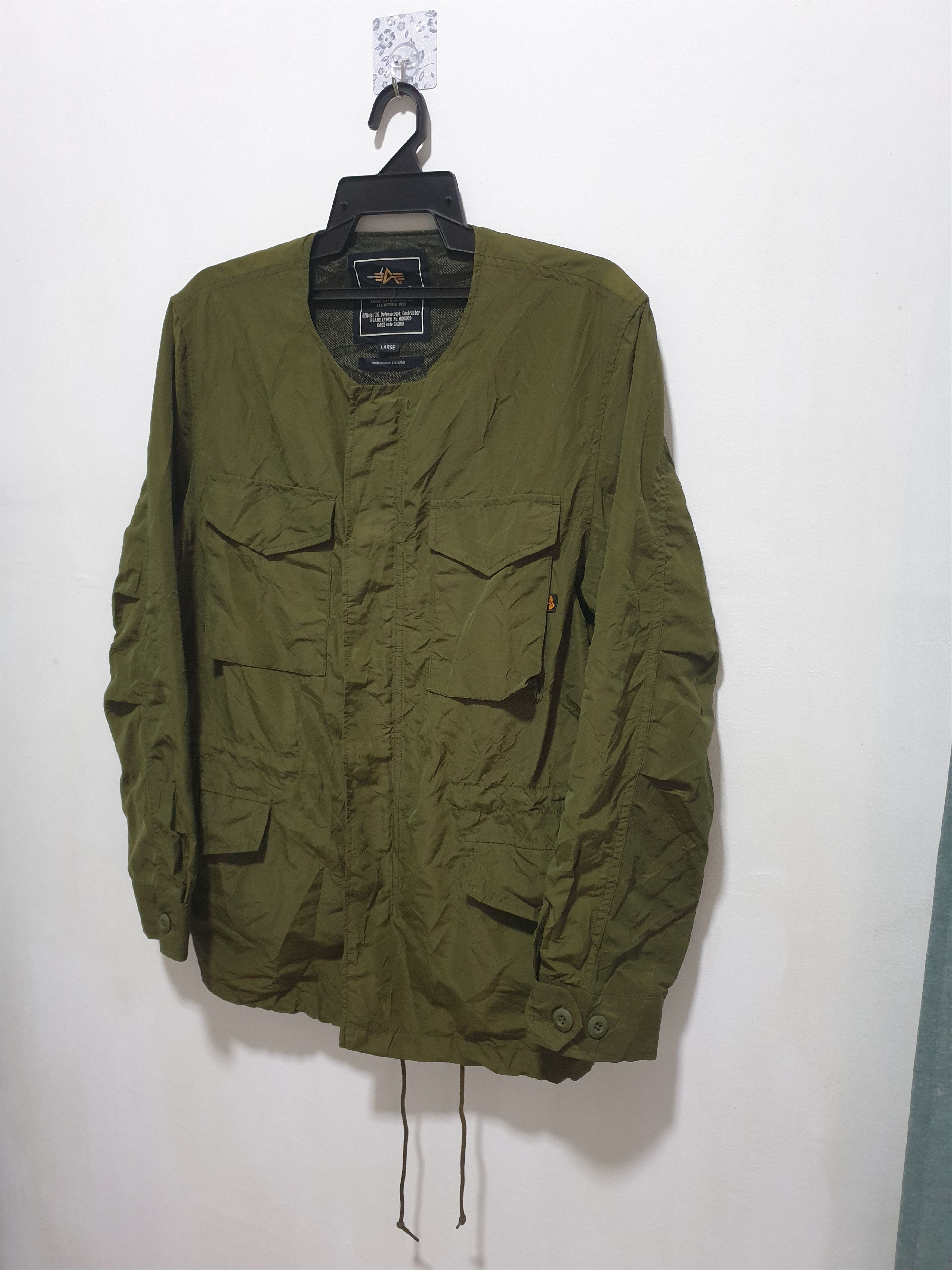 Alpha Industries 💥Alpha industries x urban research Door Military Parka Size US L / EU 52-54 / 3 - 3 Thumbnail