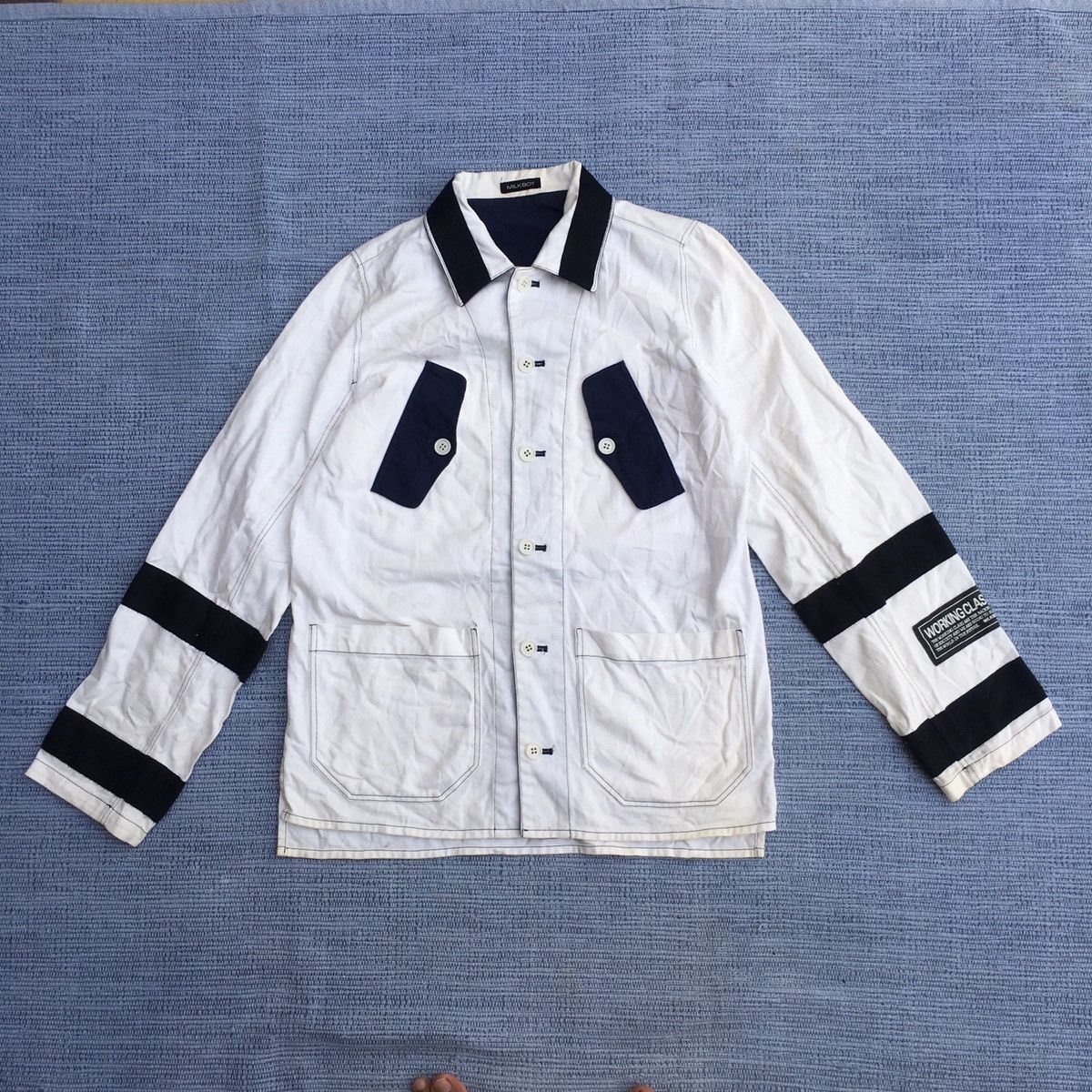 Japanese Brand milkboy overshirt jacket Size US S / EU 44-46 / 1 - 1 Thumbnail