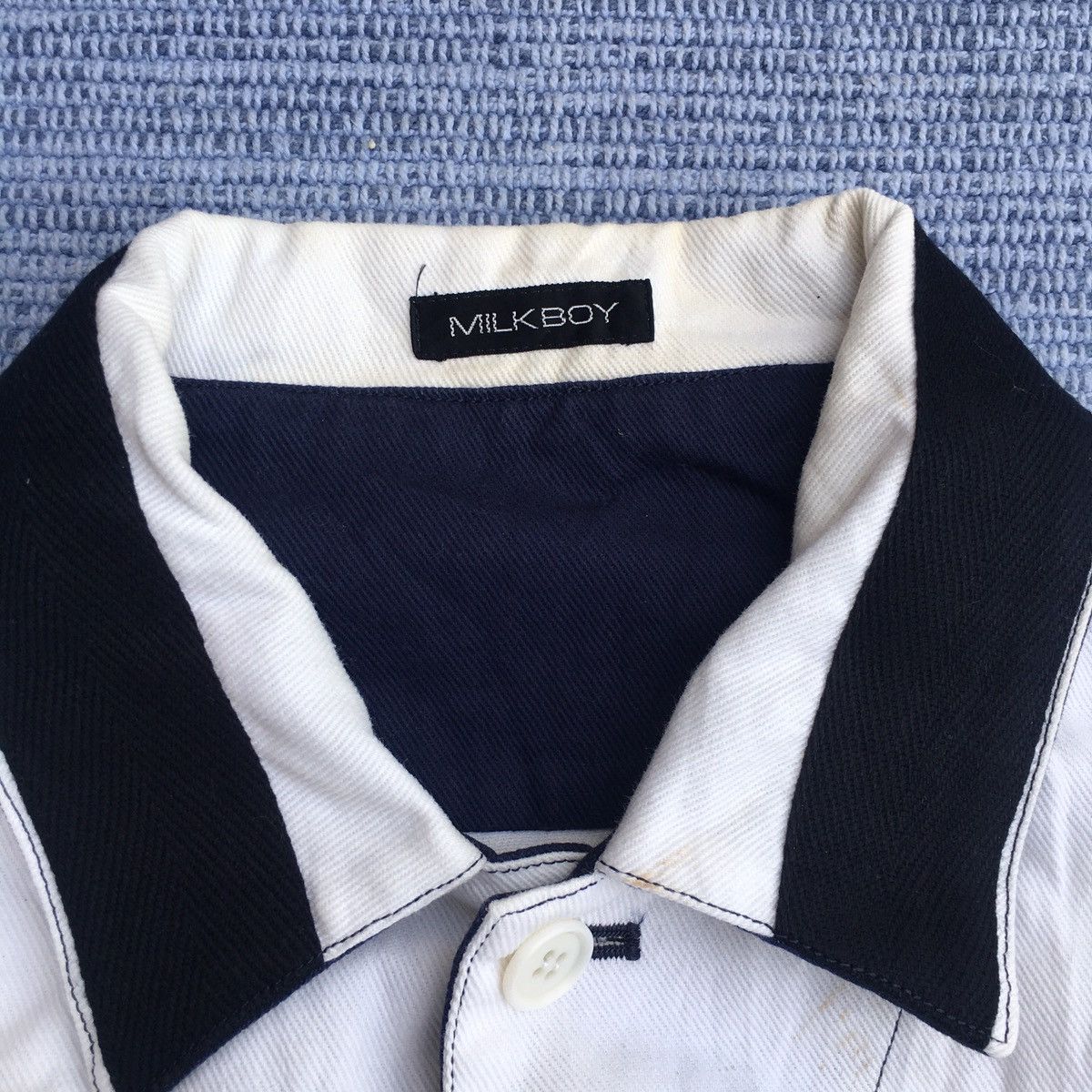 Japanese Brand milkboy overshirt jacket Size US S / EU 44-46 / 1 - 2 Thumbnail