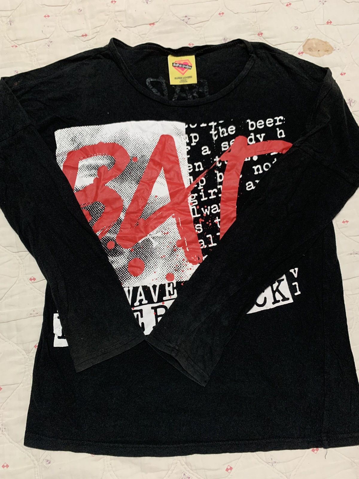 Japanese Brand SUPER LOVERS T SHIRT WOMEN Size M / US 6-8 / IT 42-44 - 7 Thumbnail