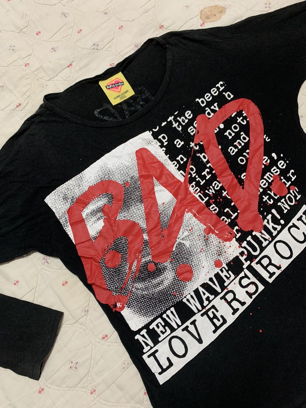 Japanese Brand SUPER LOVERS T SHIRT WOMEN Size M / US 6-8 / IT 42-44 - 4 Thumbnail