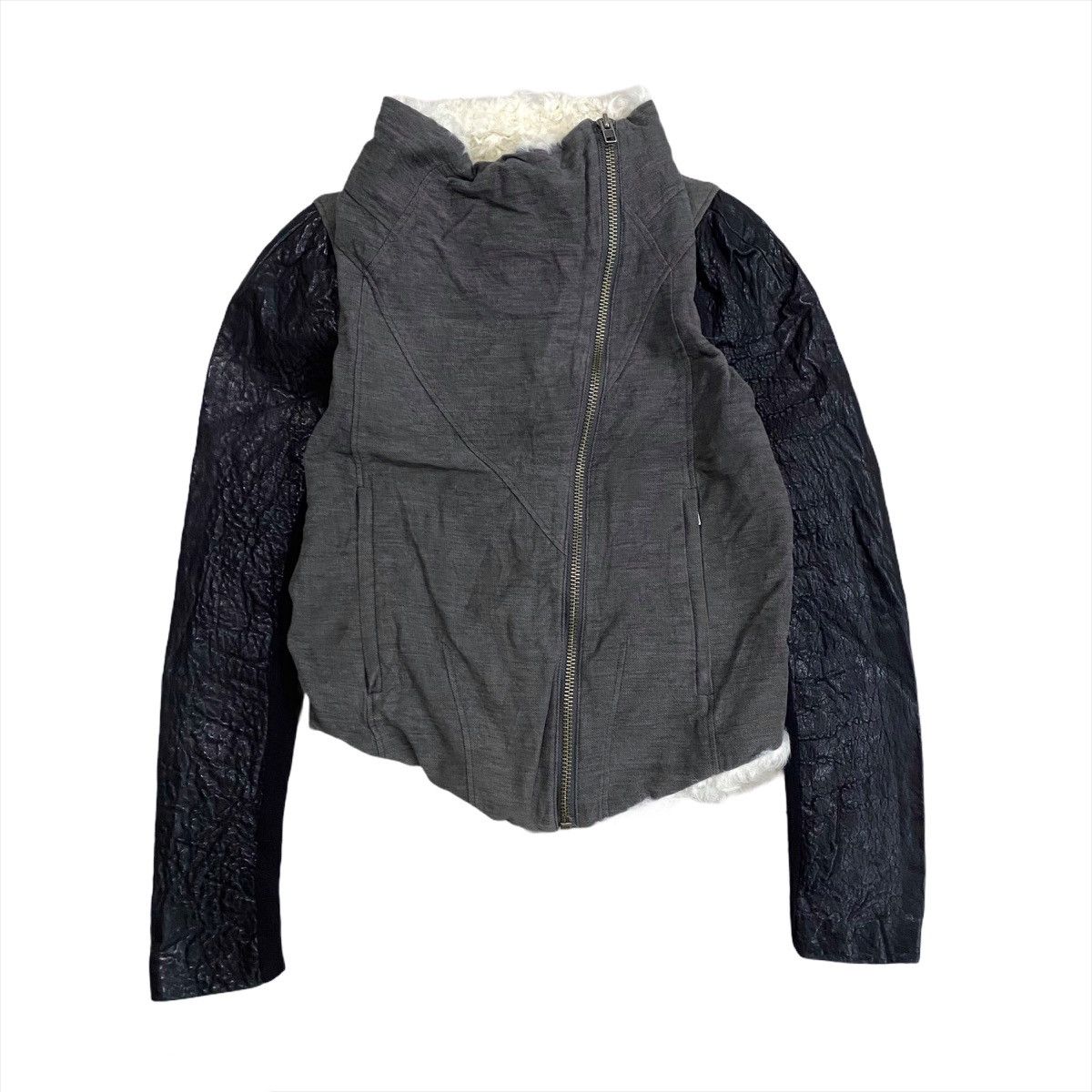 Helmut Lang Helmut Lang Motorcycle Shearling Jacket Size S / US 4 / IT 40 - 2 Thumbnail
