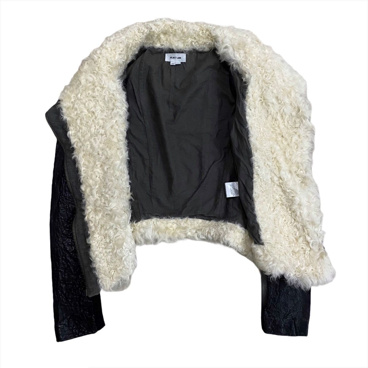 Helmut Lang Helmut Lang Motorcycle Shearling Jacket Size S / US 4 / IT 40 - 4 Thumbnail
