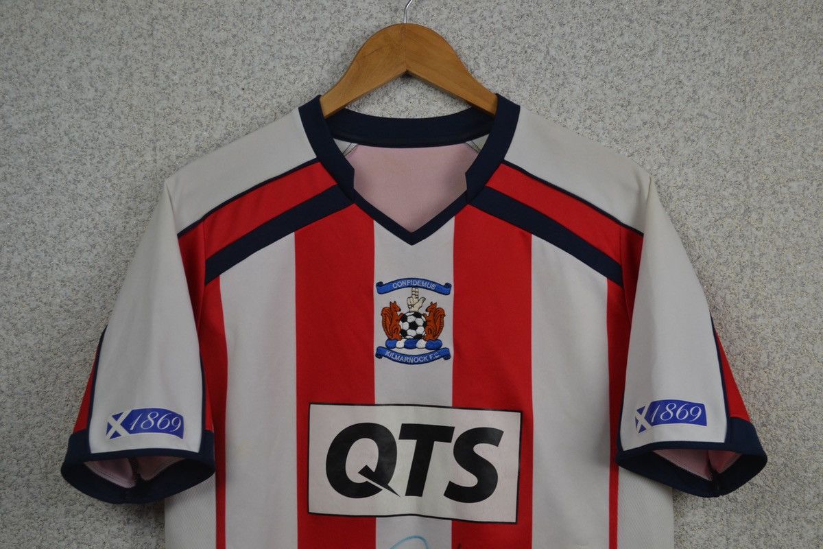 Vintage Kilmarnock FC Scotland 2012 2013 home soccer shirt jersey Size US S / EU 44-46 / 1 - 3 Thumbnail