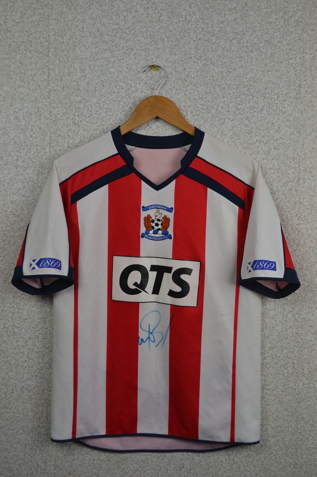 Vintage Kilmarnock FC Scotland 2012 2013 home soccer shirt jersey Size US S / EU 44-46 / 1 - 1 Thumbnail