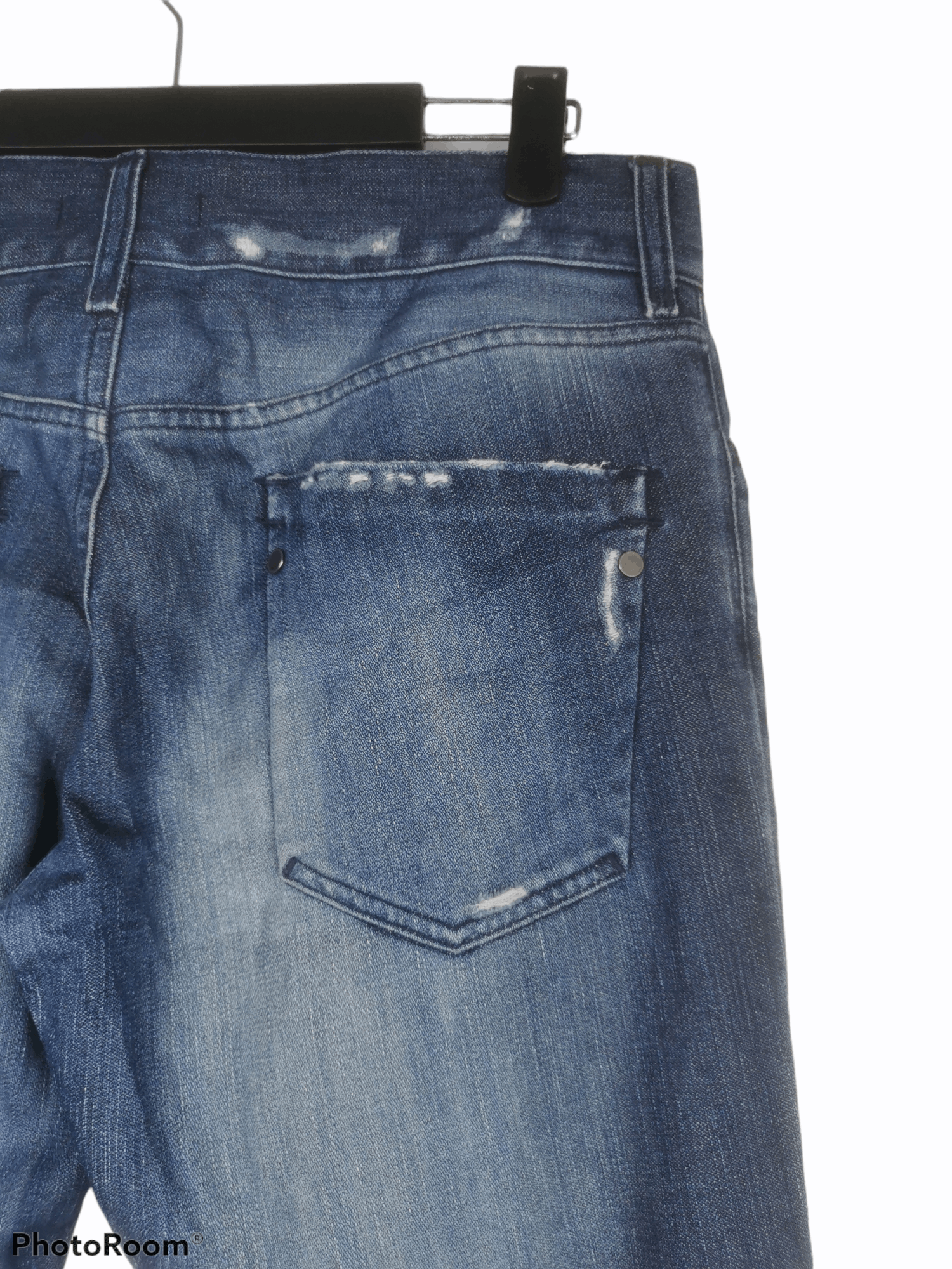 Designer × Dolce & Gabbana Dolce & Gabbana Distressed Denim Jean Size 33 Size US 33 - 11 Thumbnail