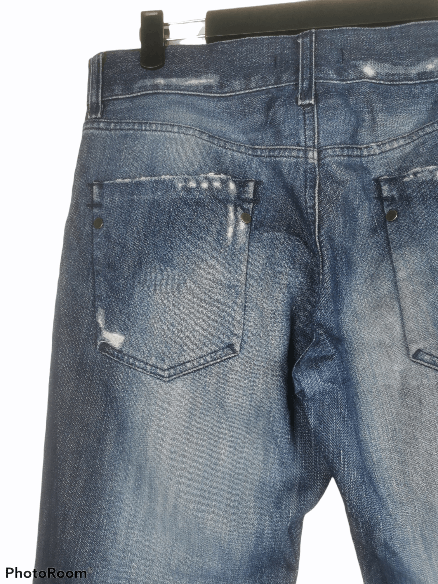 Designer × Dolce & Gabbana Dolce & Gabbana Distressed Denim Jean Size 33 Size US 33 - 10 Thumbnail