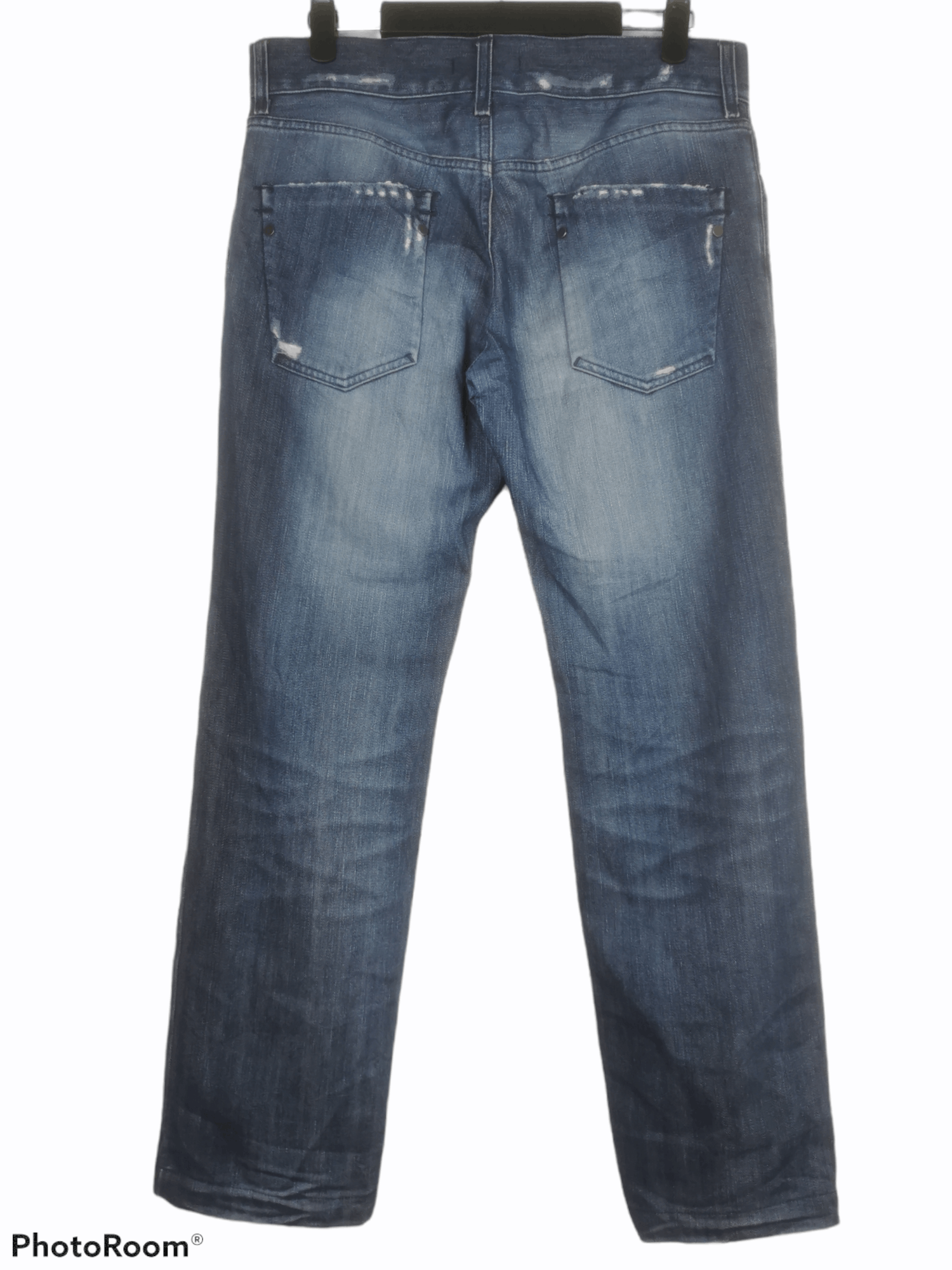 Designer × Dolce & Gabbana Dolce & Gabbana Distressed Denim Jean Size 33 Size US 33 - 9 Thumbnail