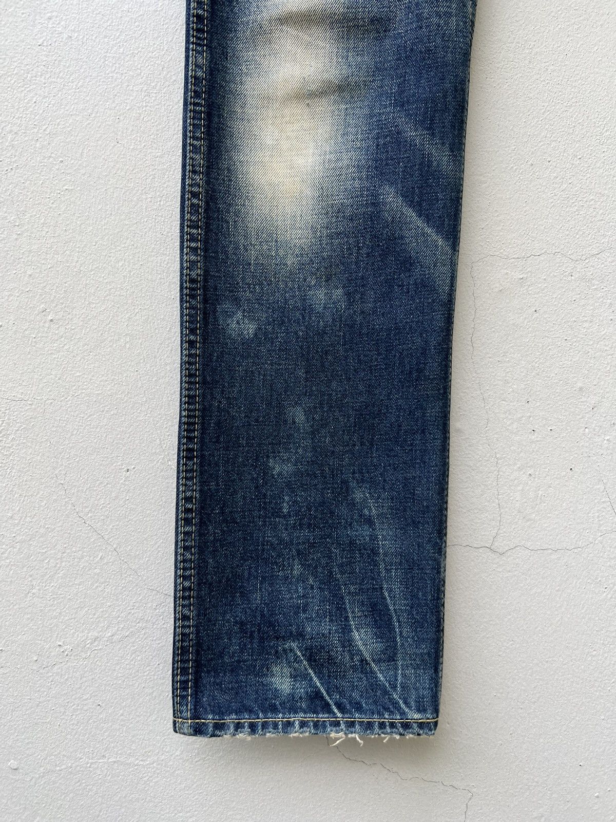 Vintage RNA "Only Anarchists Are Pretty Clothes For Heroes” Denim Size US 31 - 11 Thumbnail