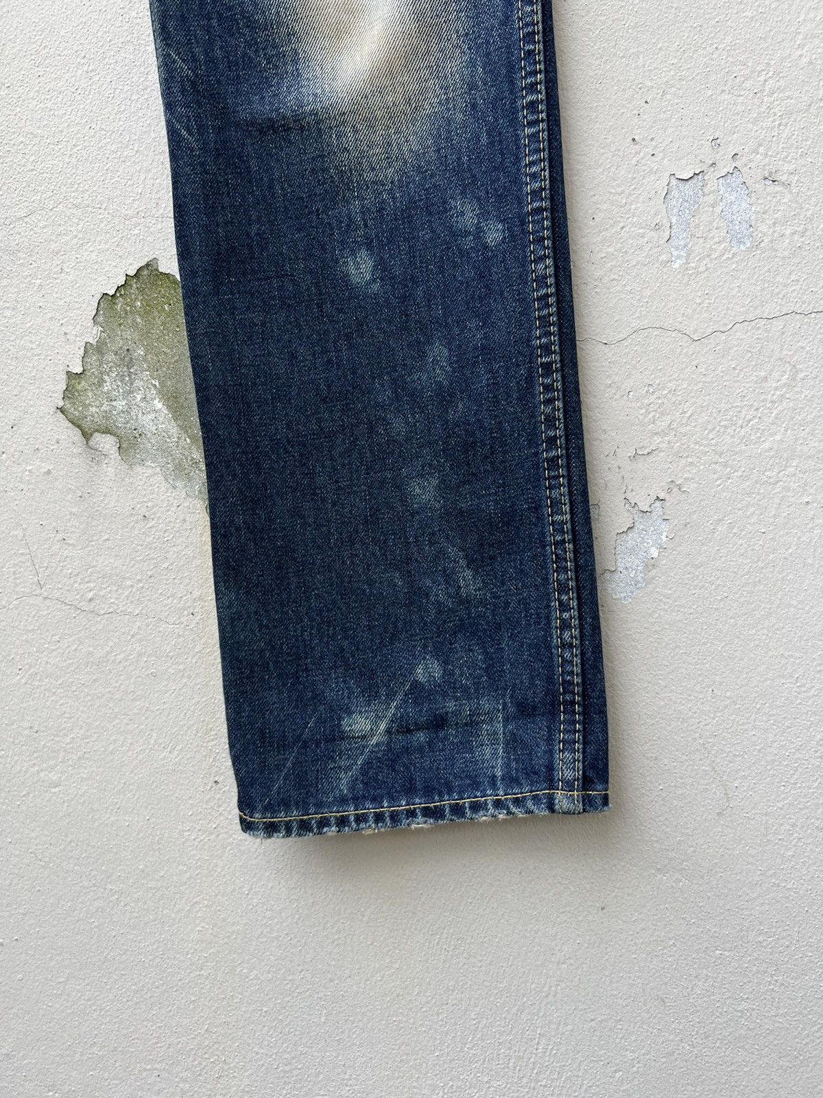 Vintage RNA "Only Anarchists Are Pretty Clothes For Heroes” Denim Size US 31 - 14 Thumbnail
