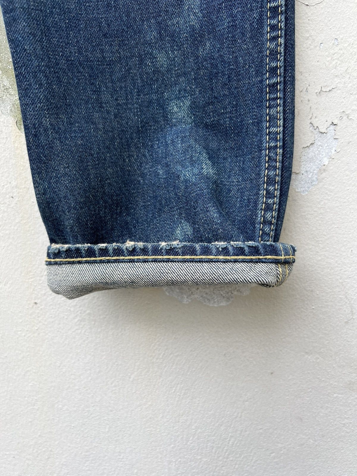 Vintage RNA "Only Anarchists Are Pretty Clothes For Heroes” Denim Size US 31 - 15 Thumbnail