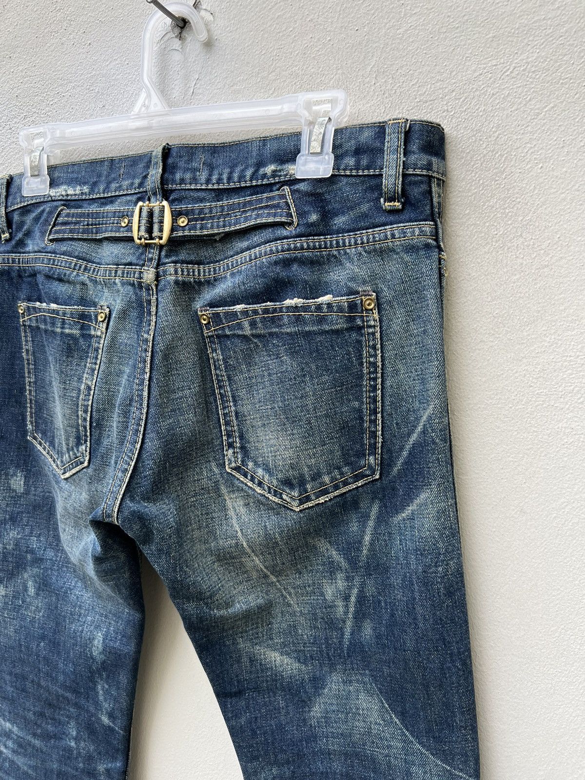 Vintage RNA "Only Anarchists Are Pretty Clothes For Heroes” Denim Size US 31 - 19 Thumbnail