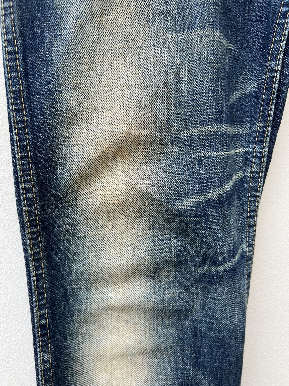 Vintage RNA "Only Anarchists Are Pretty Clothes For Heroes” Denim Size US 31 - 10 Thumbnail
