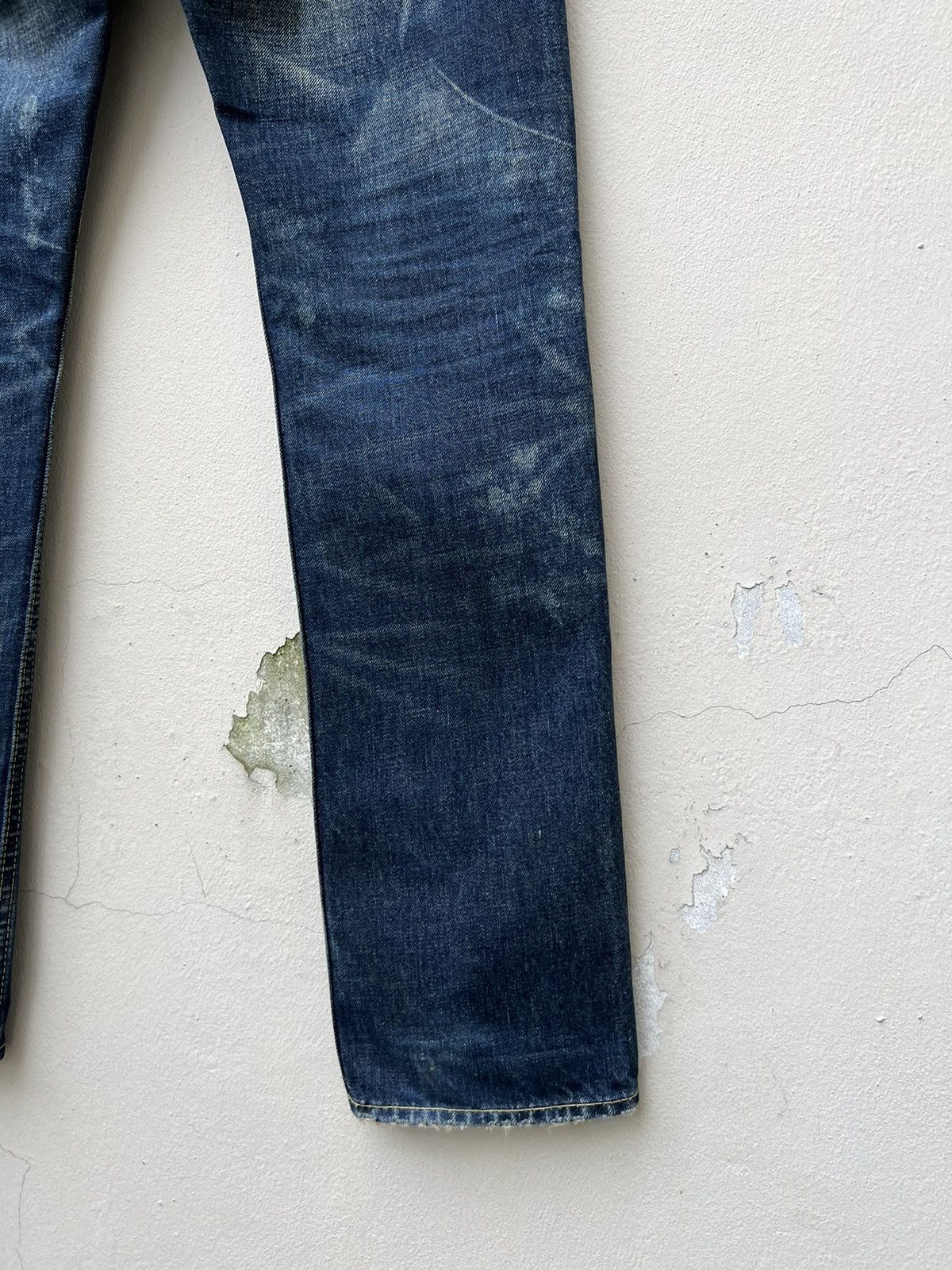 Vintage RNA "Only Anarchists Are Pretty Clothes For Heroes” Denim Size US 31 - 20 Thumbnail