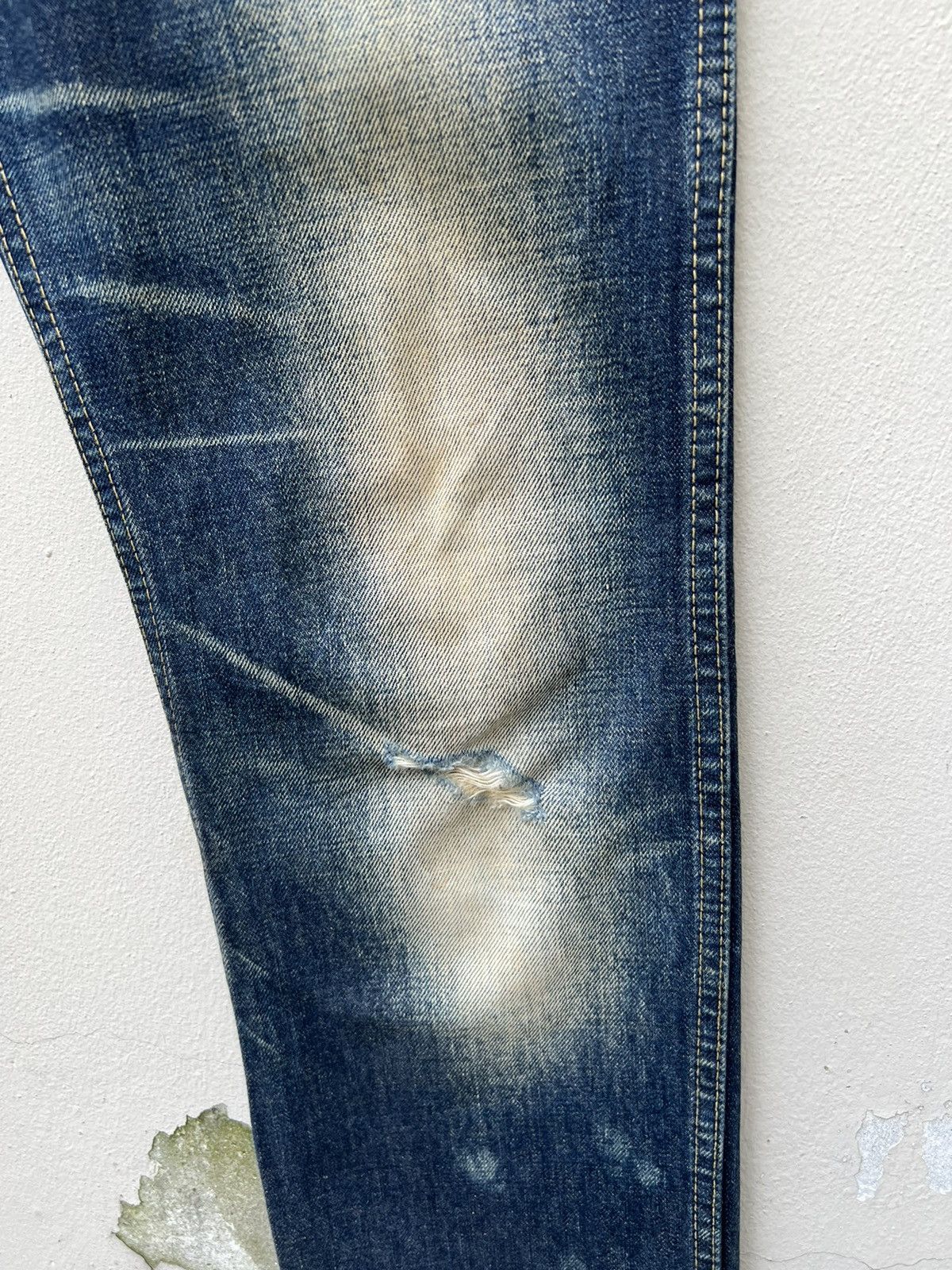 Vintage RNA "Only Anarchists Are Pretty Clothes For Heroes” Denim Size US 31 - 13 Thumbnail