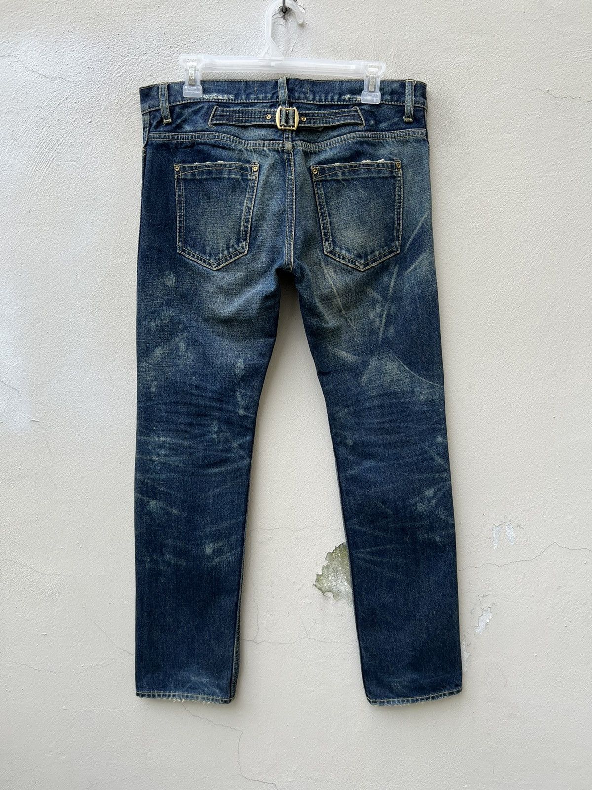 Vintage RNA "Only Anarchists Are Pretty Clothes For Heroes” Denim Size US 31 - 16 Thumbnail