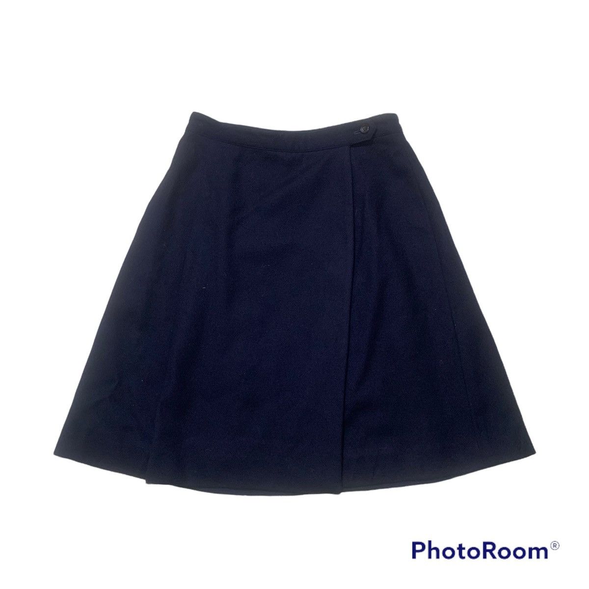 Mademoisell nonnon black wool skirt