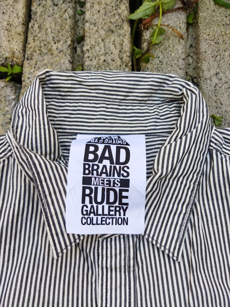 RUDE GALLERY Japanese Rude Gallery X Bad Brains Shirt - Size L Size US L / EU 52-54 / 3 - 7 Thumbnail