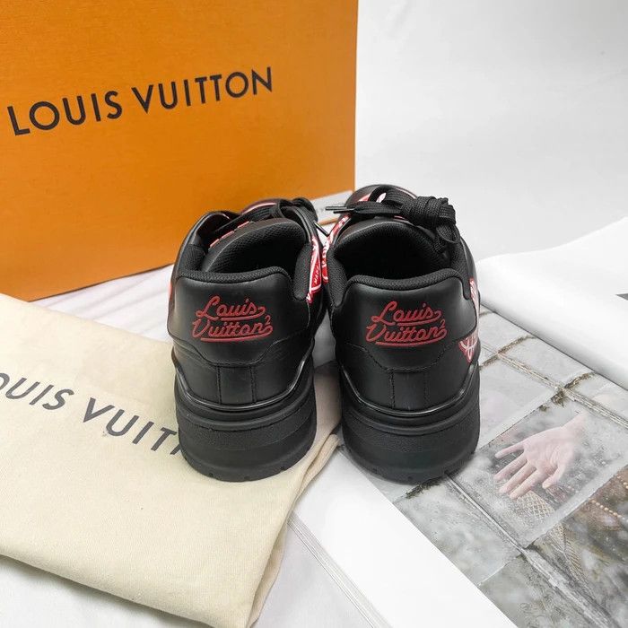 Louis Vuitton Louis Vuitton x Nigo Trainer Sneaker Size US 7 / EU 40 - 3 Thumbnail