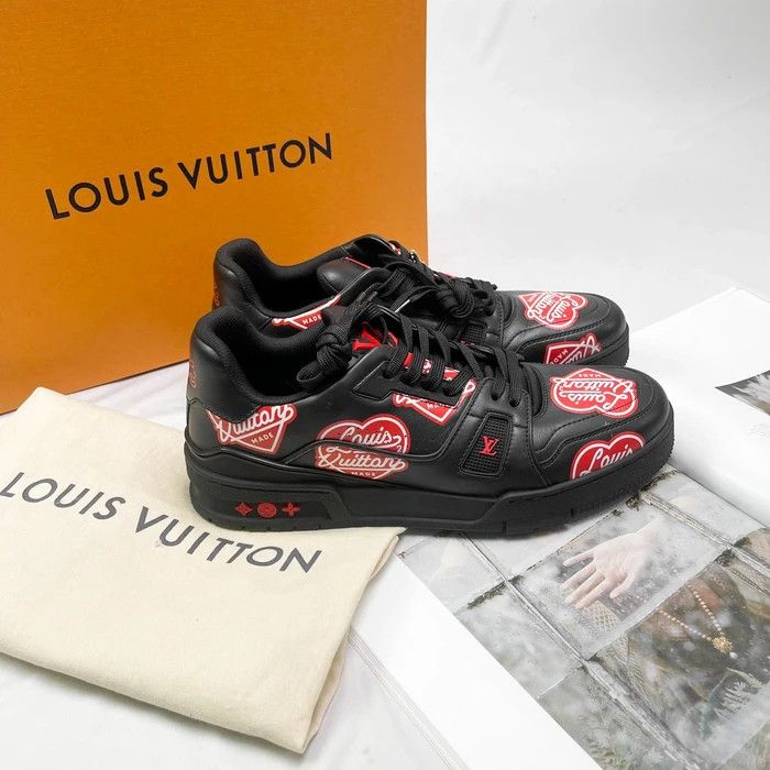 Louis Vuitton Louis Vuitton x Nigo Trainer Sneaker Size US 7 / EU 40 - 5 Thumbnail