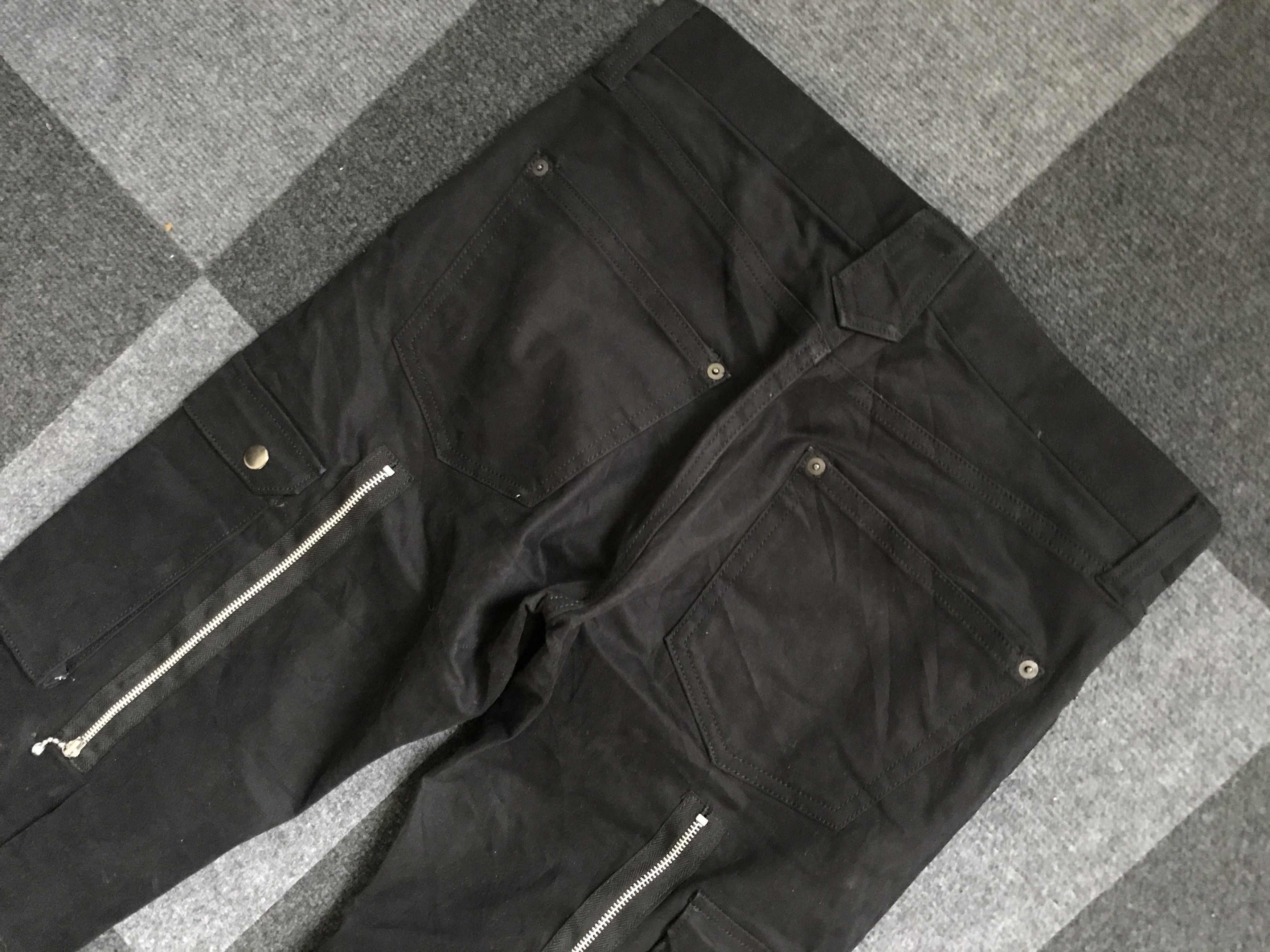 Japanese Brand CP162 ground edge Japan Punk Bondage Zipper Cargo Pant Size US 33 - 14 Thumbnail