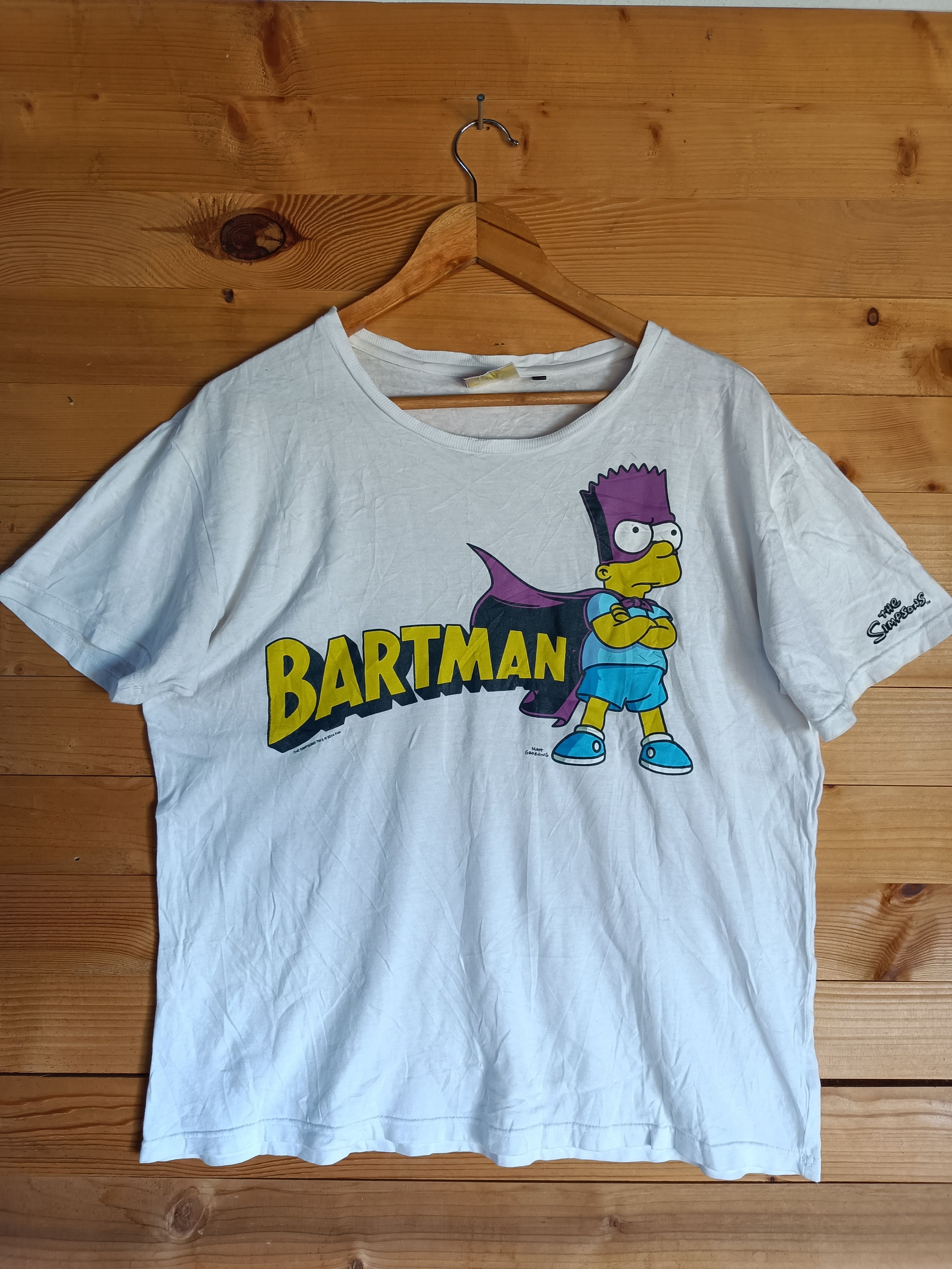 T-shirt Simpsons Gris Grande Taille - Occasion Très Bon état, Marque TOPS