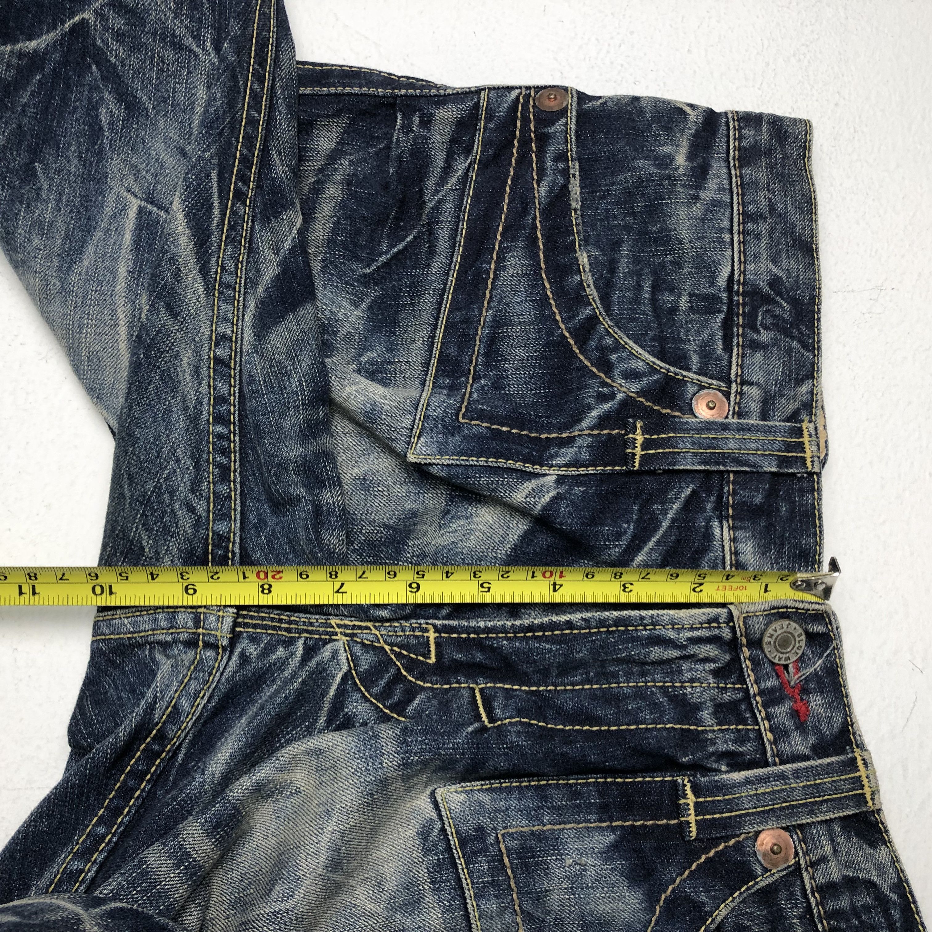 Japanese Brand × Vintage Vintage Japanese Jeans Tie Dye Style Denim Size US 34 / EU 50 - 8 Thumbnail