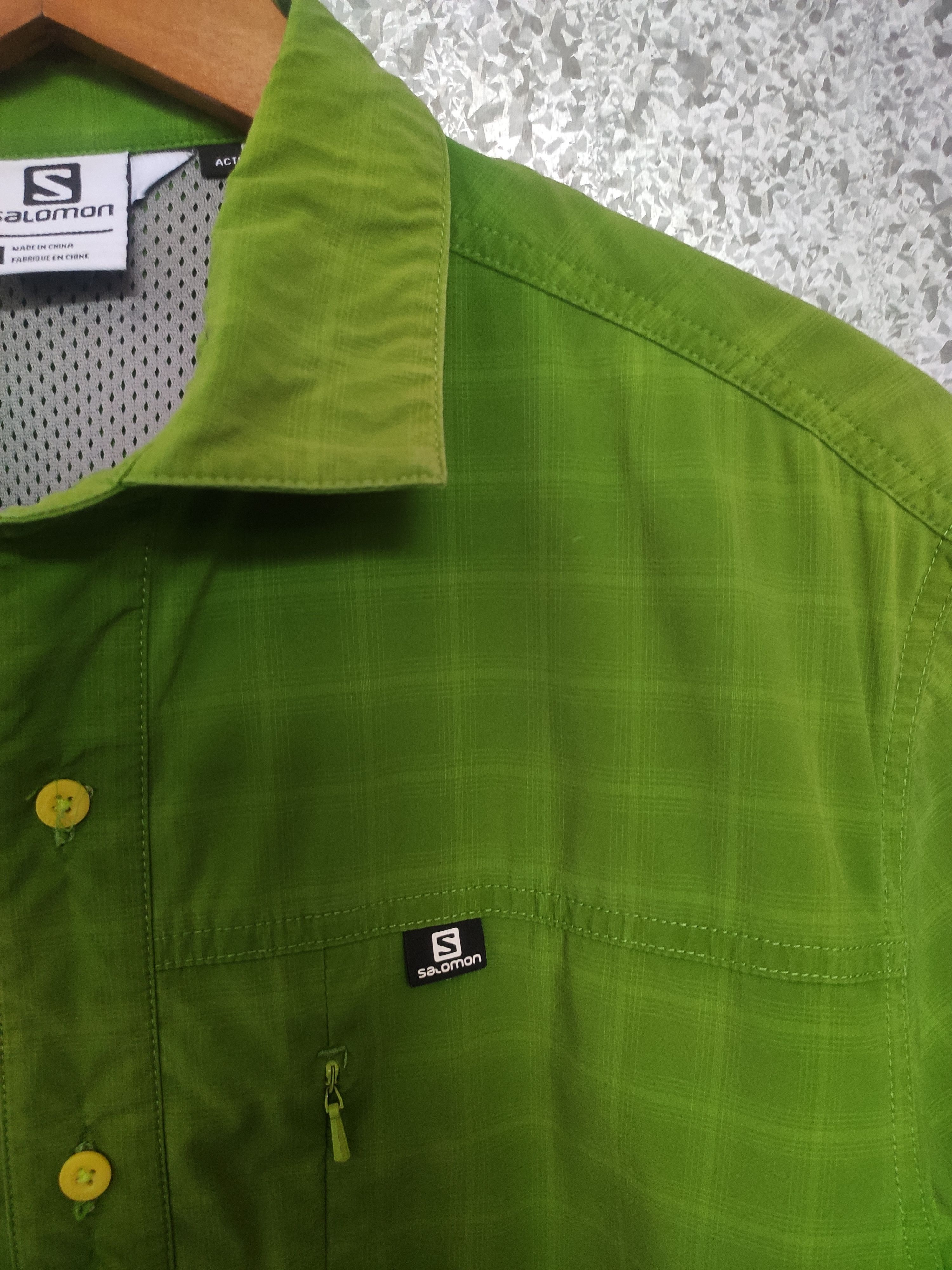 Salomon Salomon shirt button up nylon Size US M / EU 48-50 / 2 - 6 Thumbnail