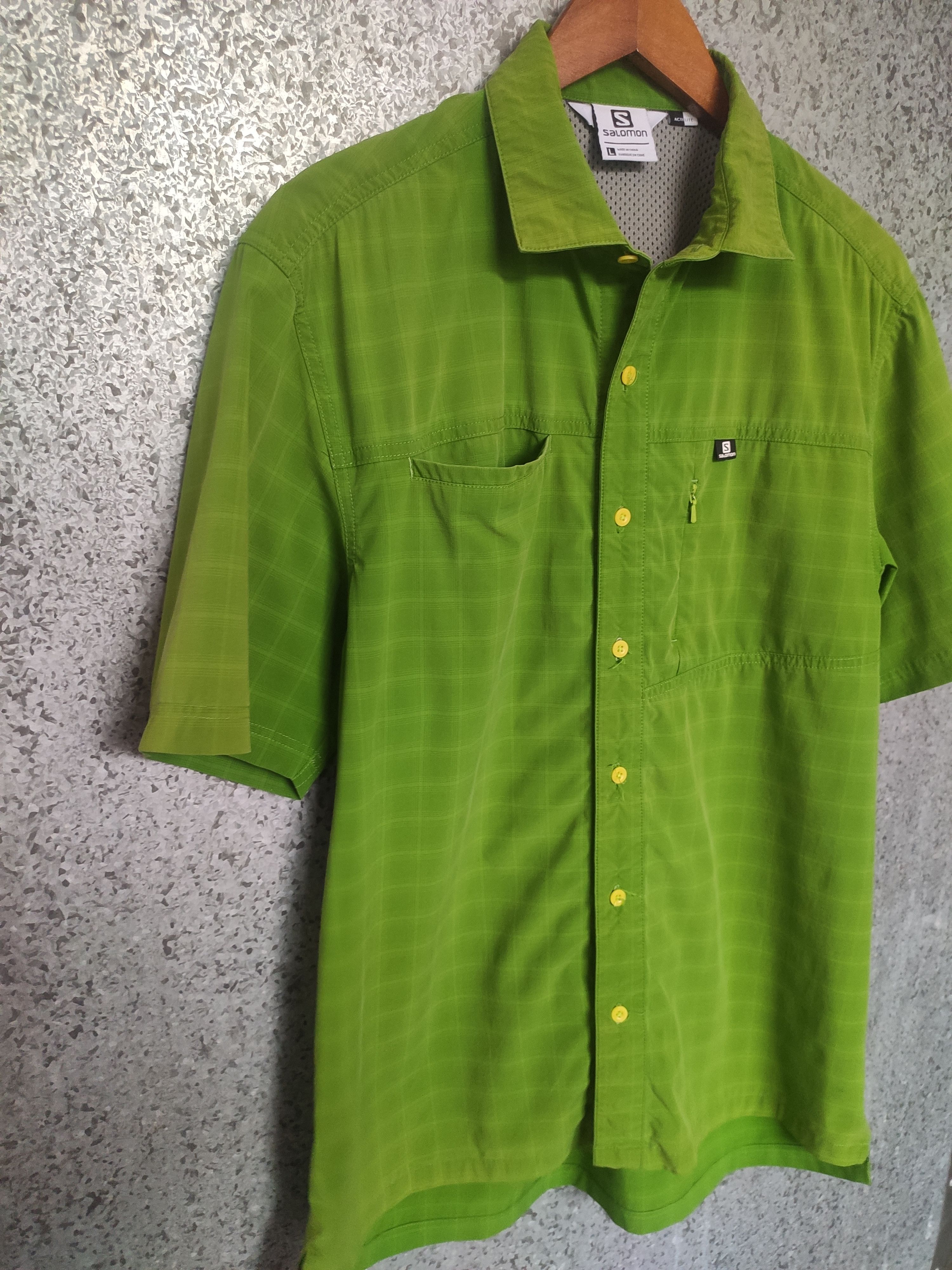 Salomon Salomon shirt button up nylon Size US M / EU 48-50 / 2 - 4 Thumbnail