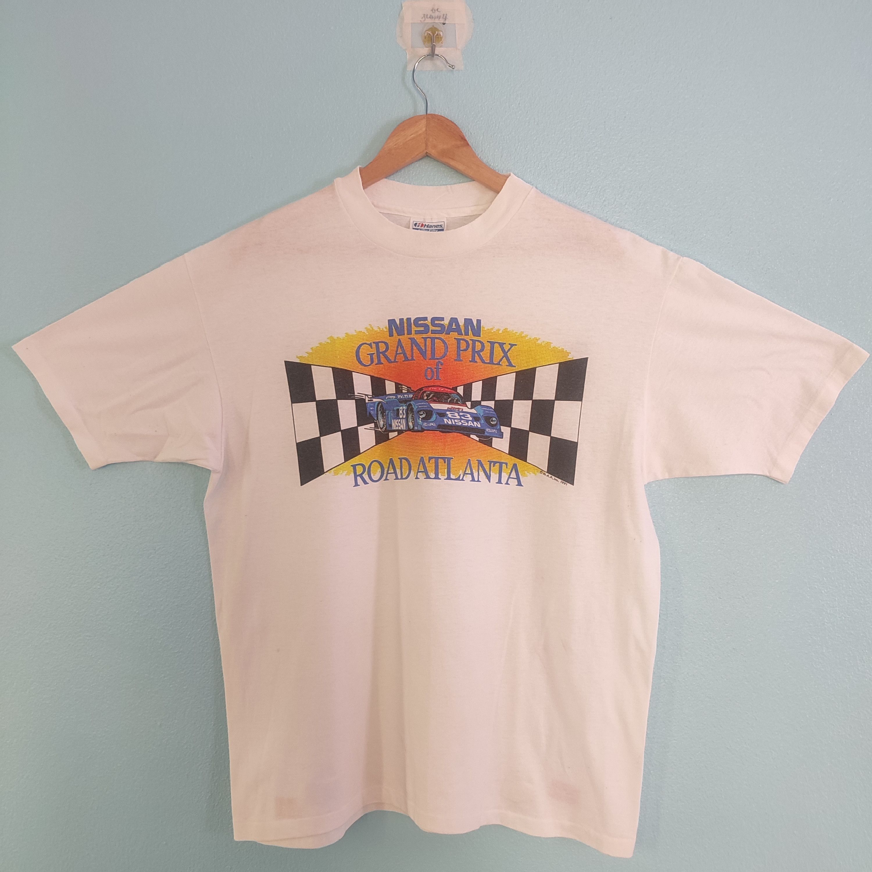 Japanese Brand × Vintage Vintage NISSAN Racing Grand Prix Of Road Atlanta Tshirt Size US XL / EU 56 / 4 - 1 Thumbnail