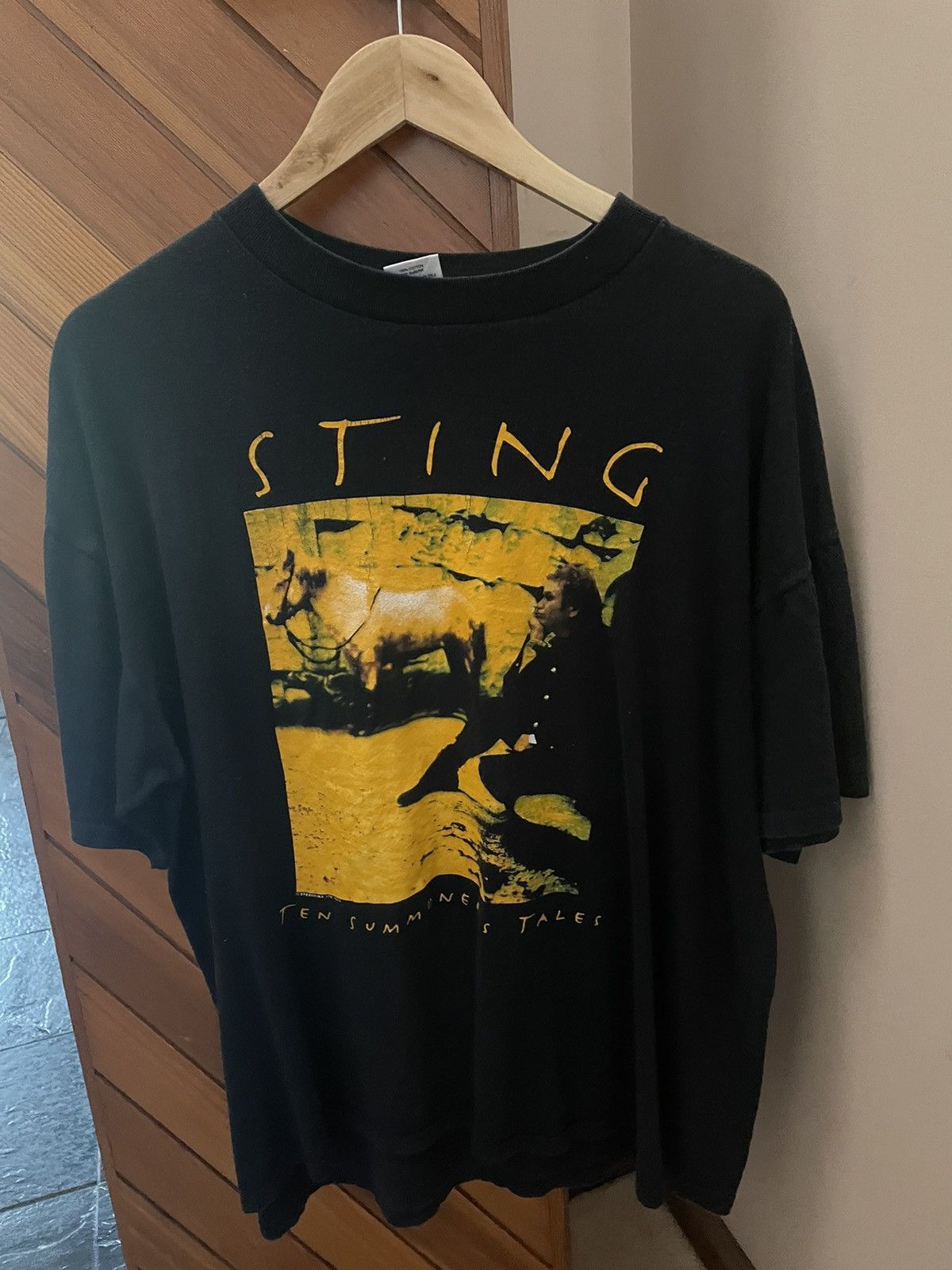 Vintage 1993🔥STING Ten Summoner's Tales Tshirt