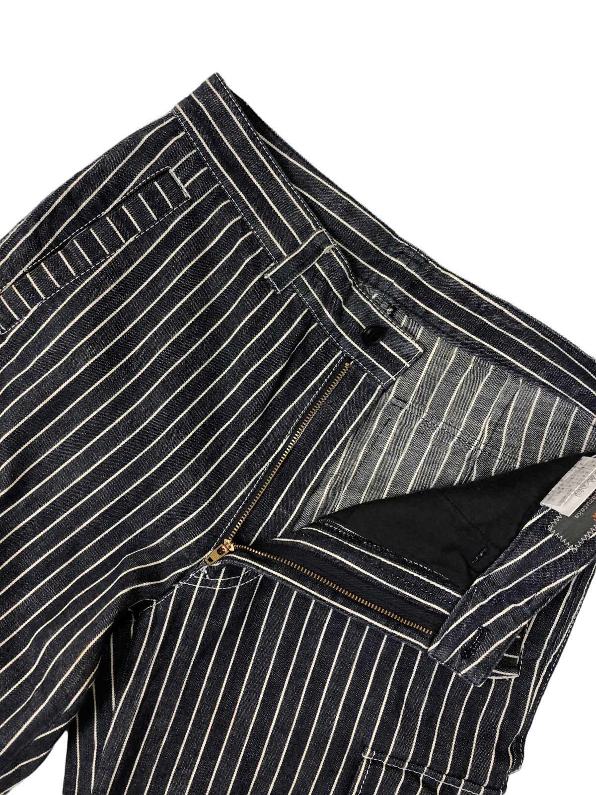 Japanese Brand Japan Brand Kazutaka Kato Hickory Work Pants Like Kapital Size US 29 - 7 Thumbnail