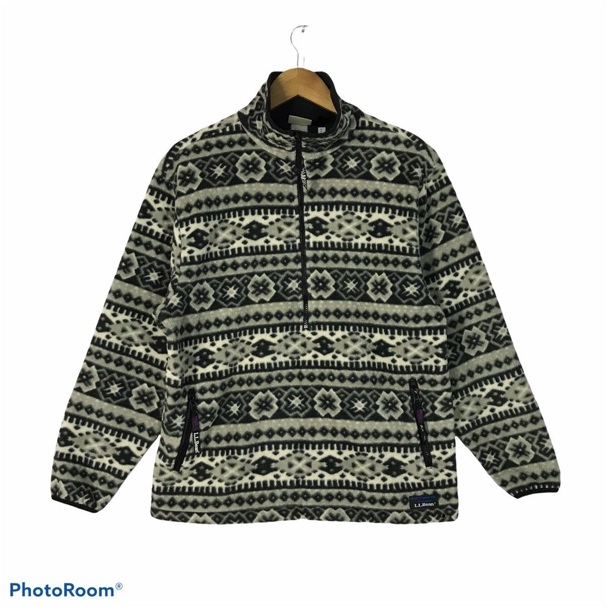 Vintage L.L BEAN synchilla Full Zip Navajo fleece Jacket