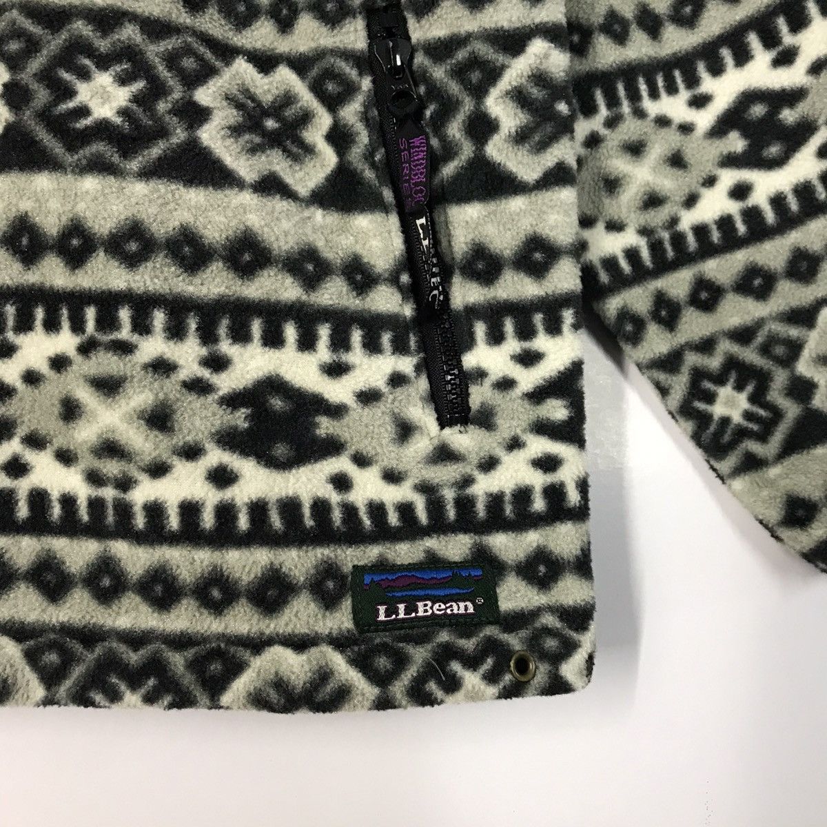 L.L. Bean Vintage L.L BEAN synchilla Full Zip Navajo fleece Jacket Size US M / EU 48-50 / 2 - 2 Thumbnail