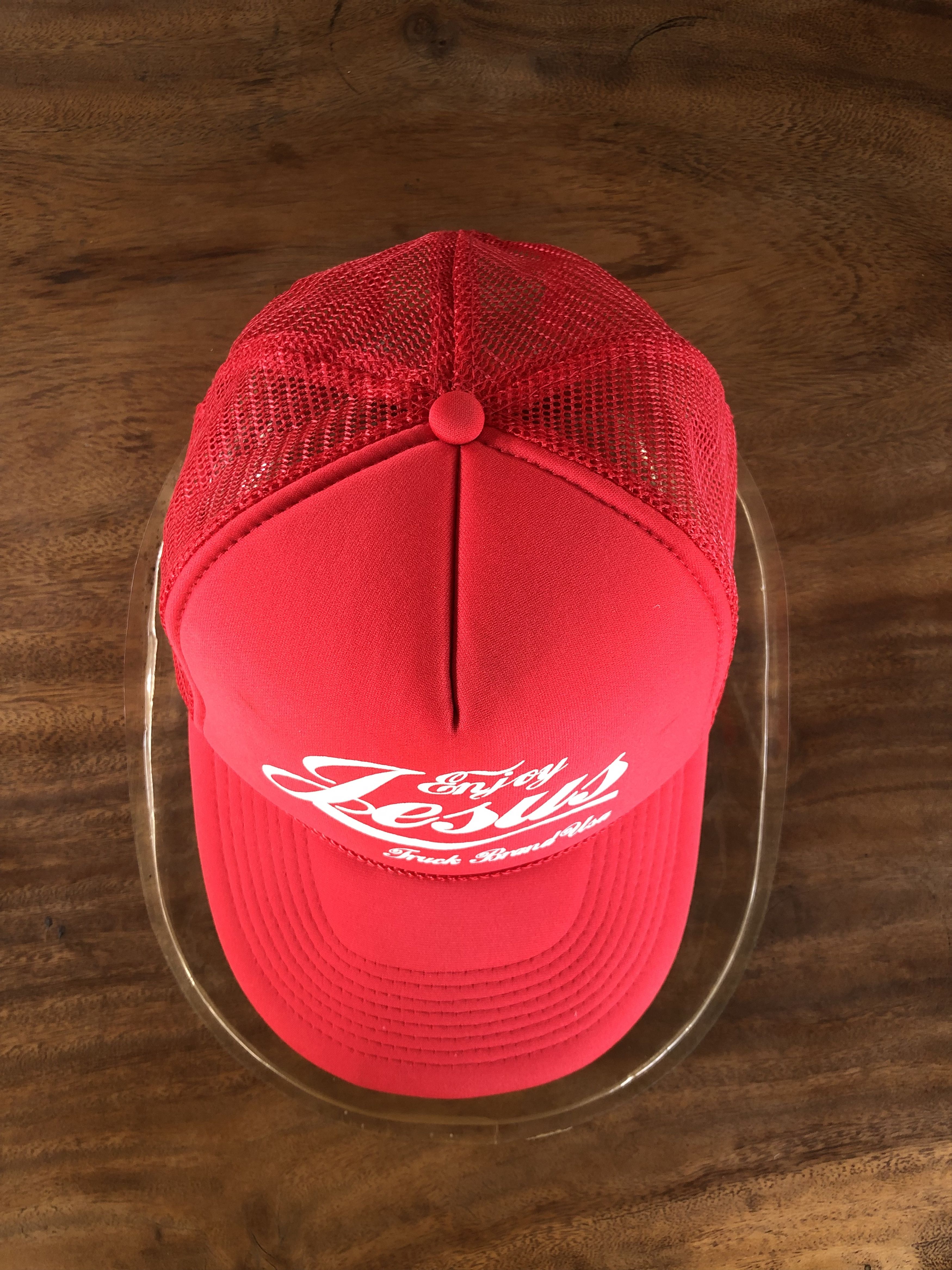 Coca Cola × Vintage RARE🔥VINTAGE 90’S ENJOY JESUS COKE PARODY OTTO TRUCKER Size ONE SIZE - 4 Thumbnail