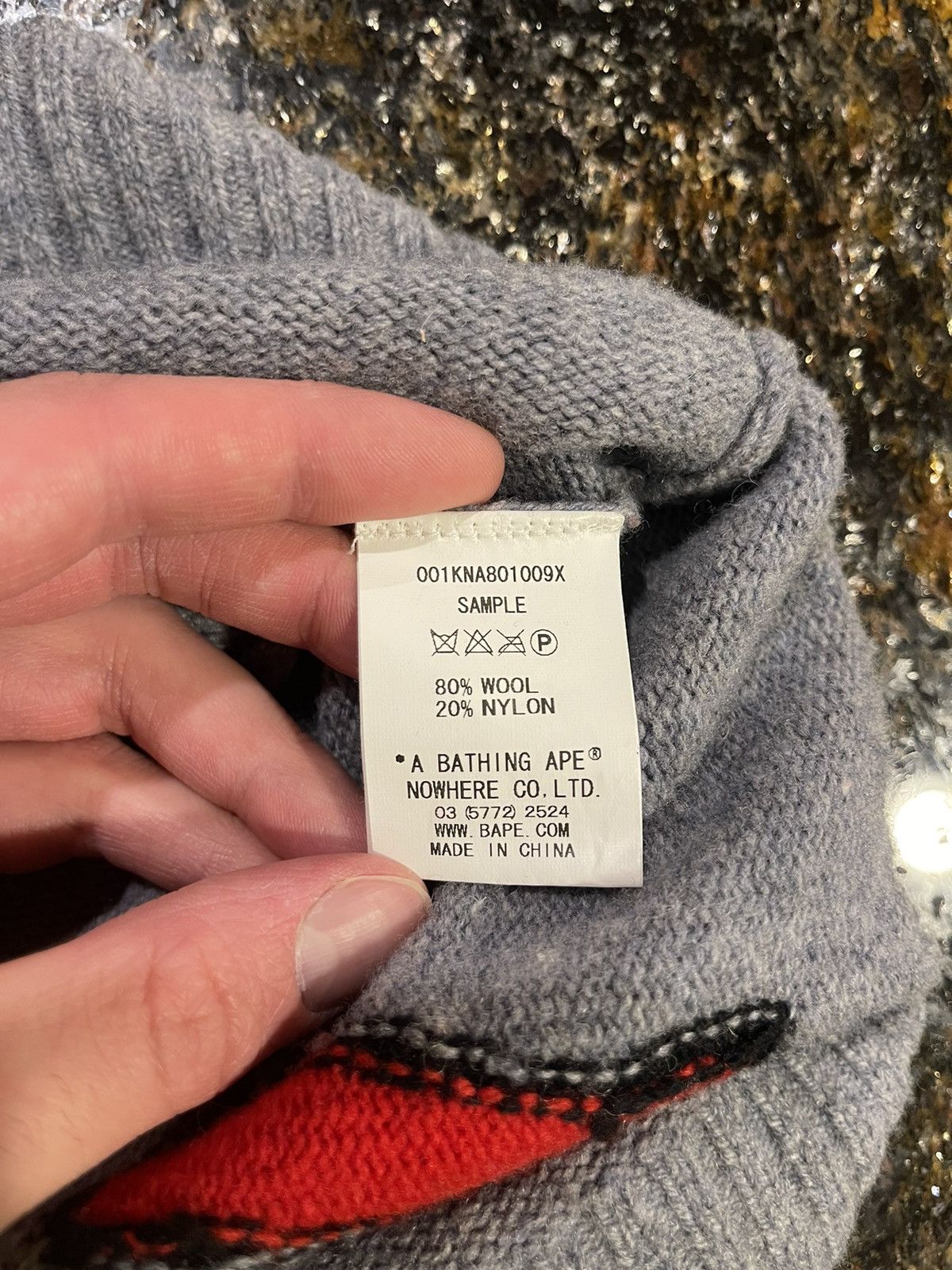 Bape Shark Knit Sweater Size US M / EU 48-50 / 2 - 12 Thumbnail