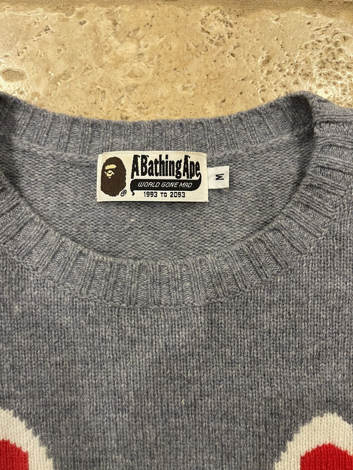 Bape Shark Knit Sweater Size US M / EU 48-50 / 2 - 8 Thumbnail
