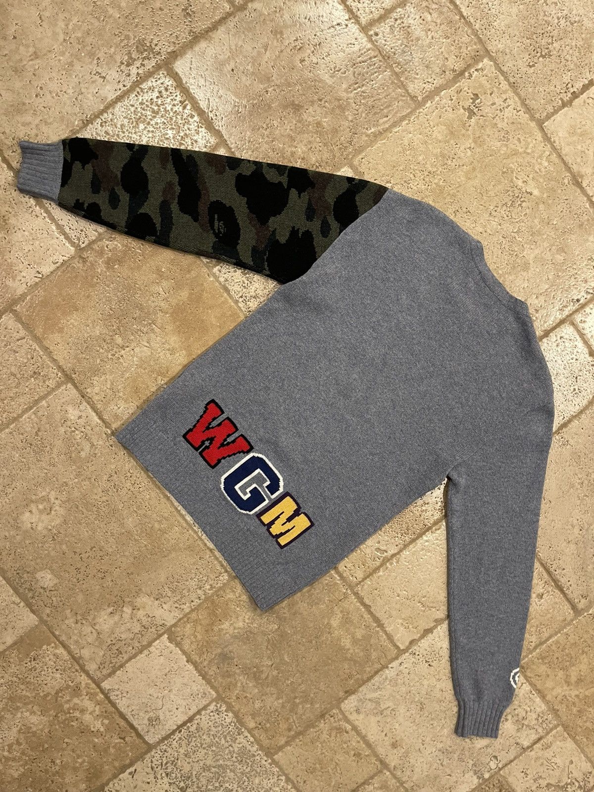 Bape Shark Knit Sweater Size US M / EU 48-50 / 2 - 7 Thumbnail