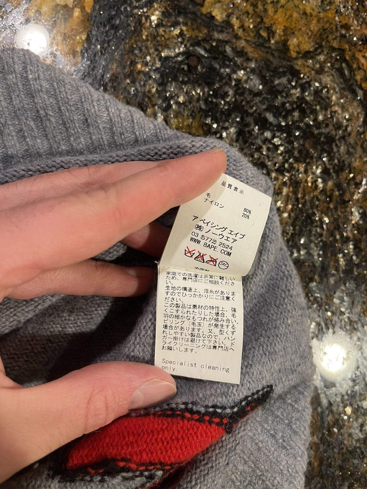 Bape Shark Knit Sweater Size US M / EU 48-50 / 2 - 13 Thumbnail