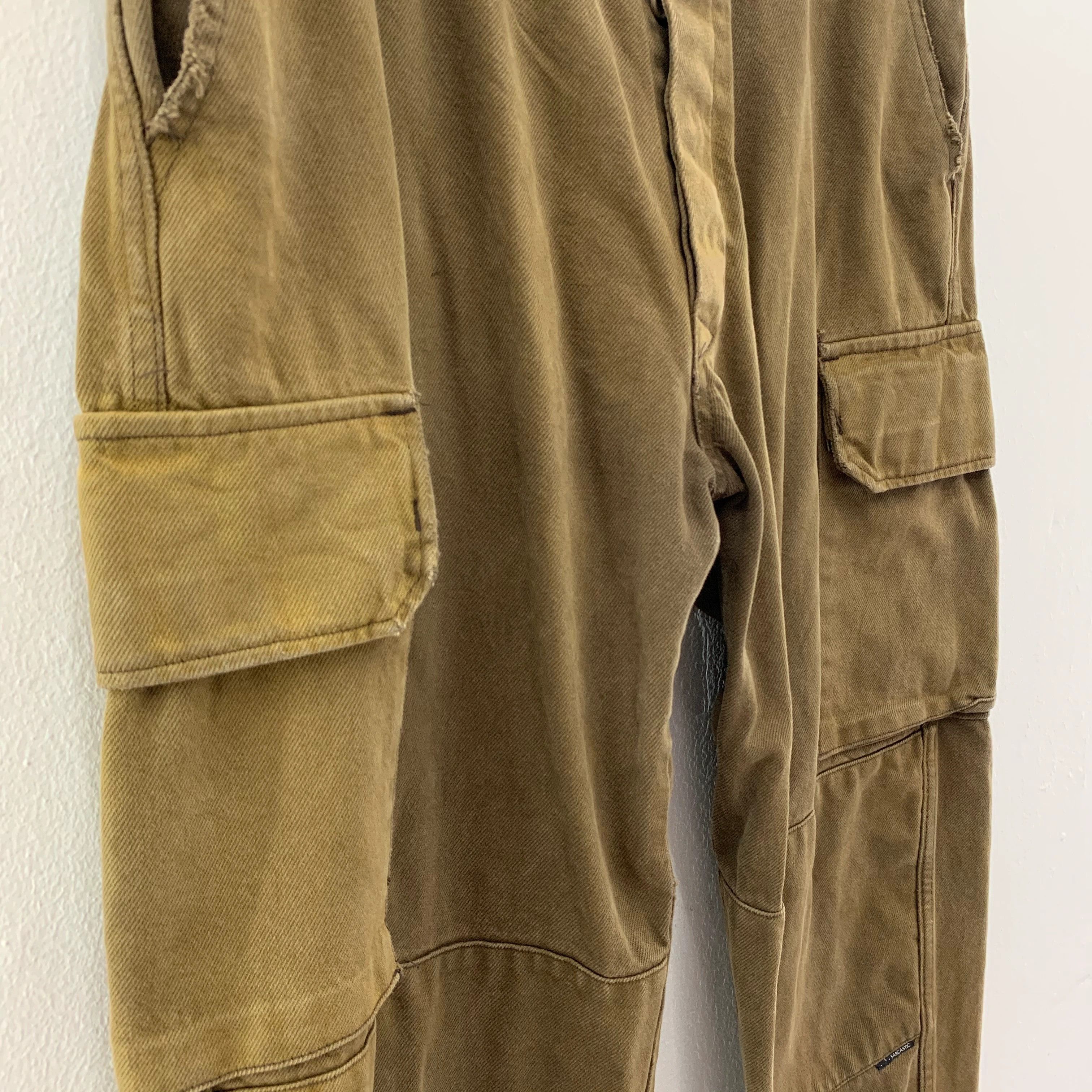 Japanese Brand × Vintage Sarcastic Homme Cargo Pants, Tactical Pants size 33 Size US 33 - 6 Thumbnail