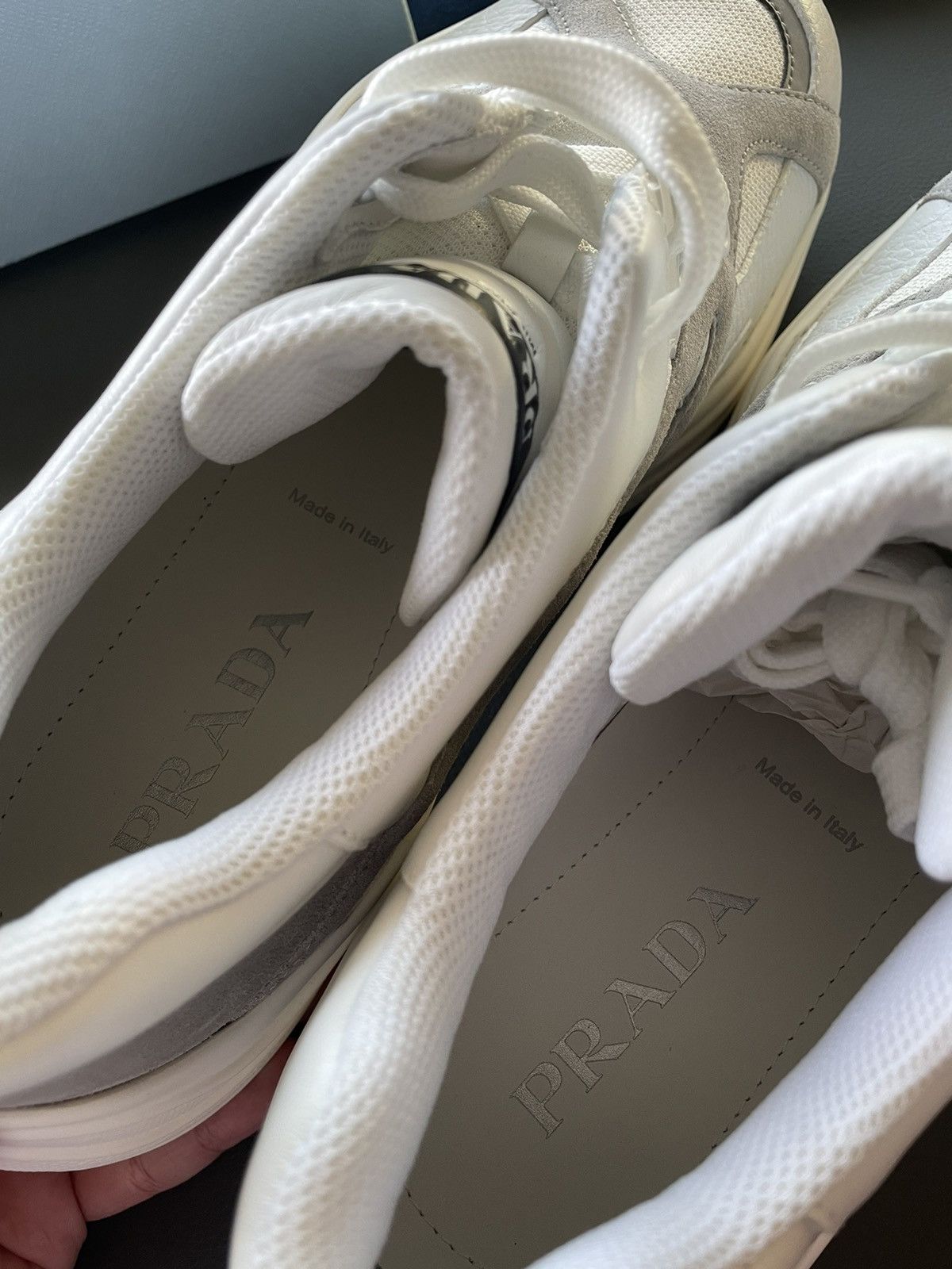 Prada Rare Super Runway Limited Edition Prada Track Sneaker Size US 9.5 / EU 42-43 - 24 Thumbnail