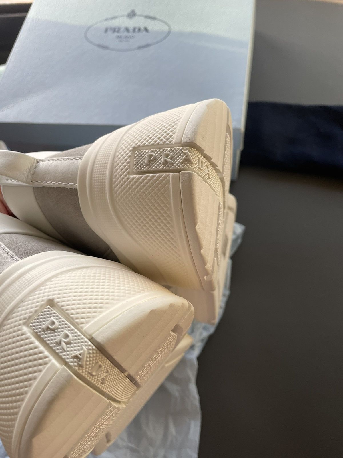 Prada Rare Super Runway Limited Edition Prada Track Sneaker Size US 9.5 / EU 42-43 - 9 Thumbnail