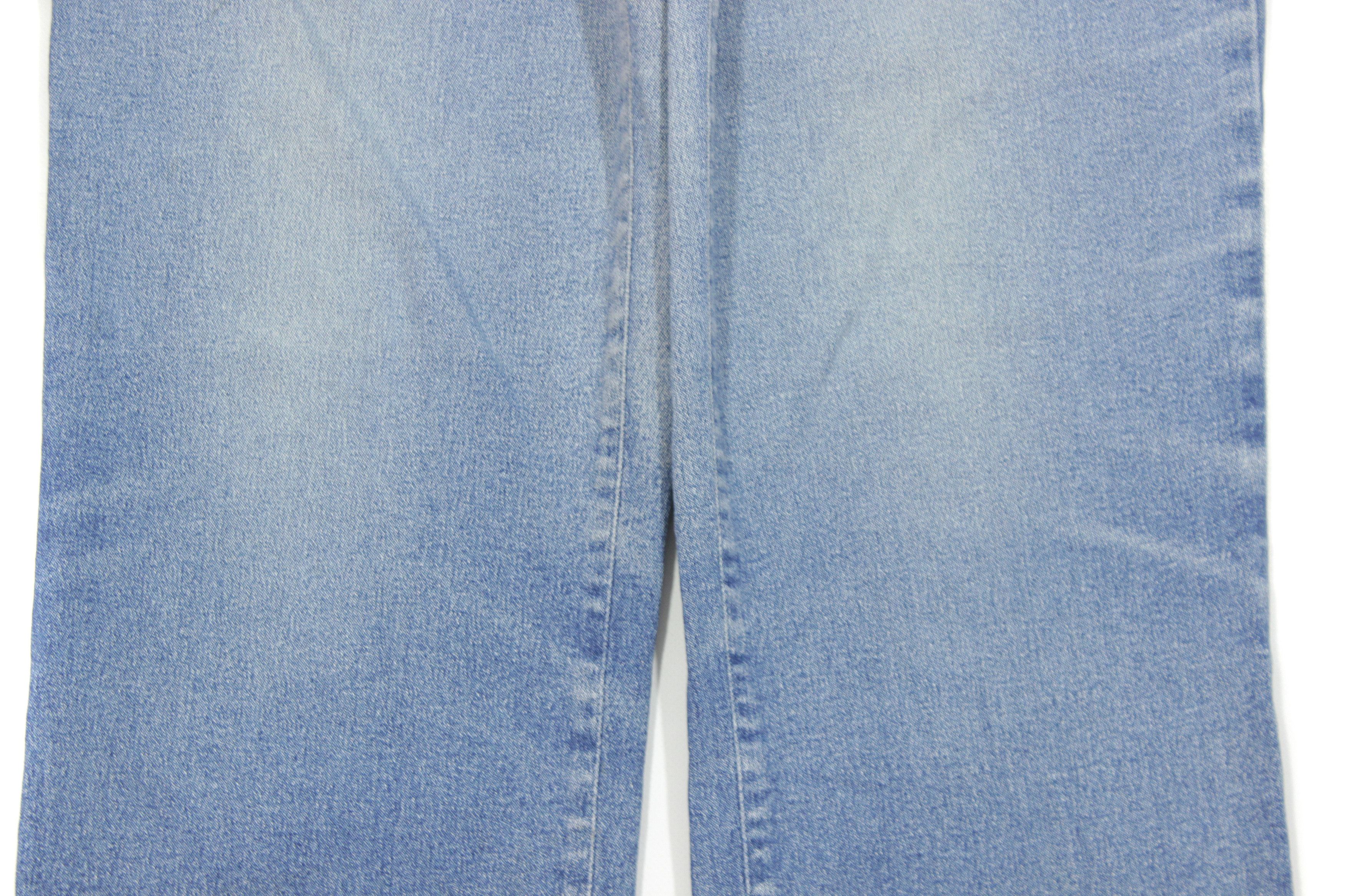 Versace 90S Medusa Buttons Sanded Jeans Vintage Size US 30 / EU 46 - 5 Thumbnail