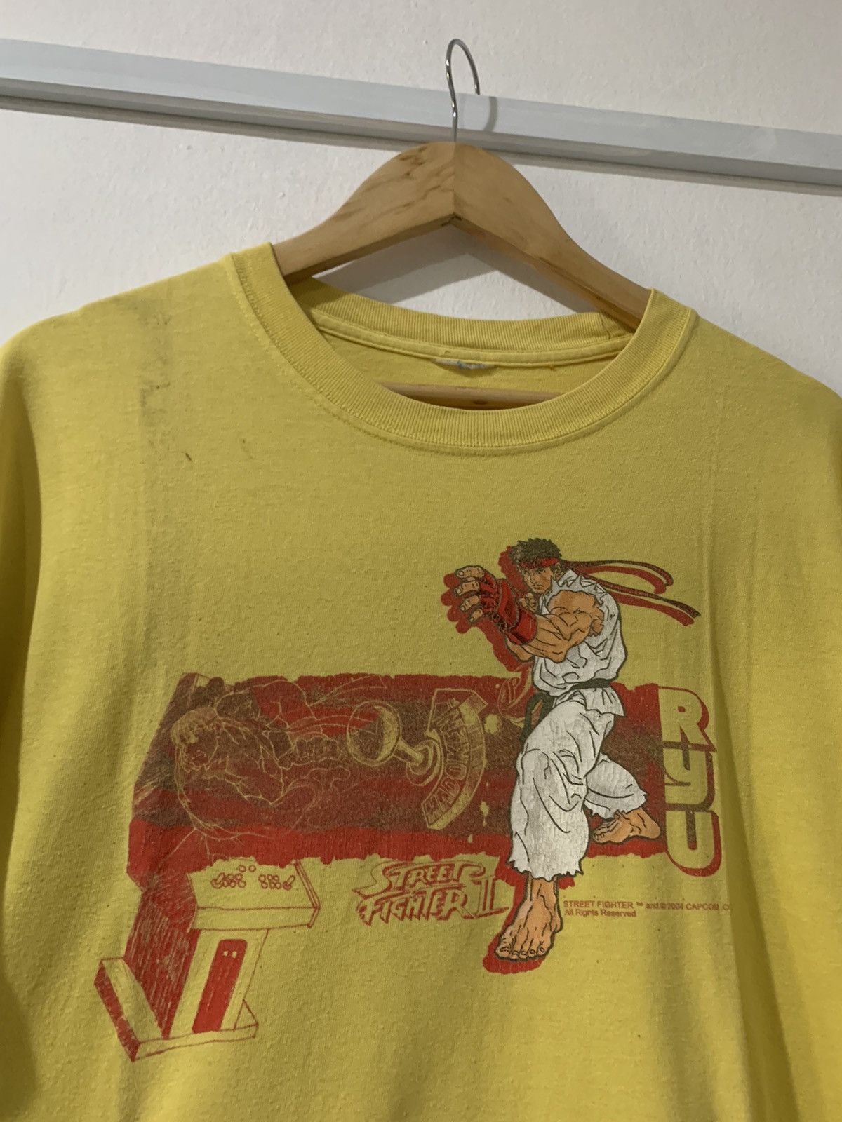Playstation Vintage 2004 Street Fighter Solo Ryu Tshirt Size US L / EU 52-54 / 3 - 2 Thumbnail